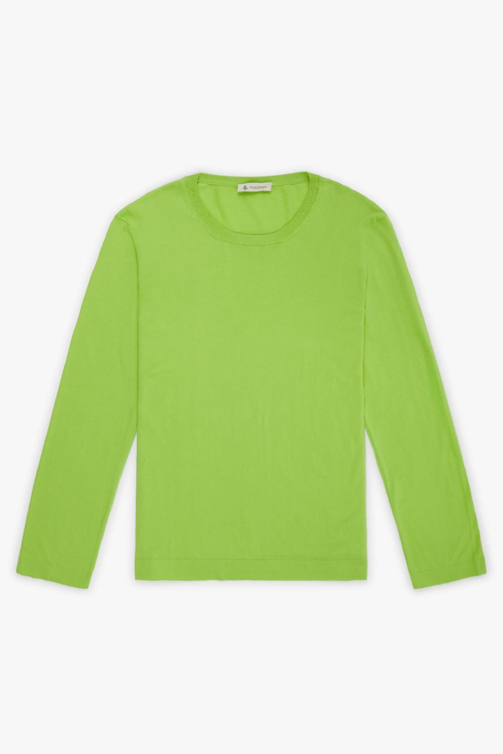 Piacenza 1733 Maglia maniche lunghe verde fluo