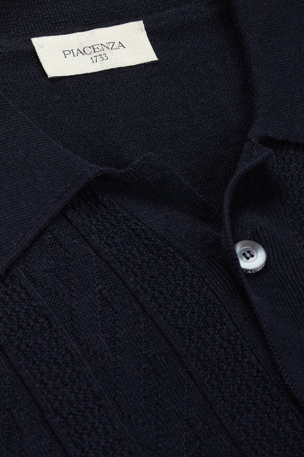 Piacenza 1733 Polo Sand And Wave Blu