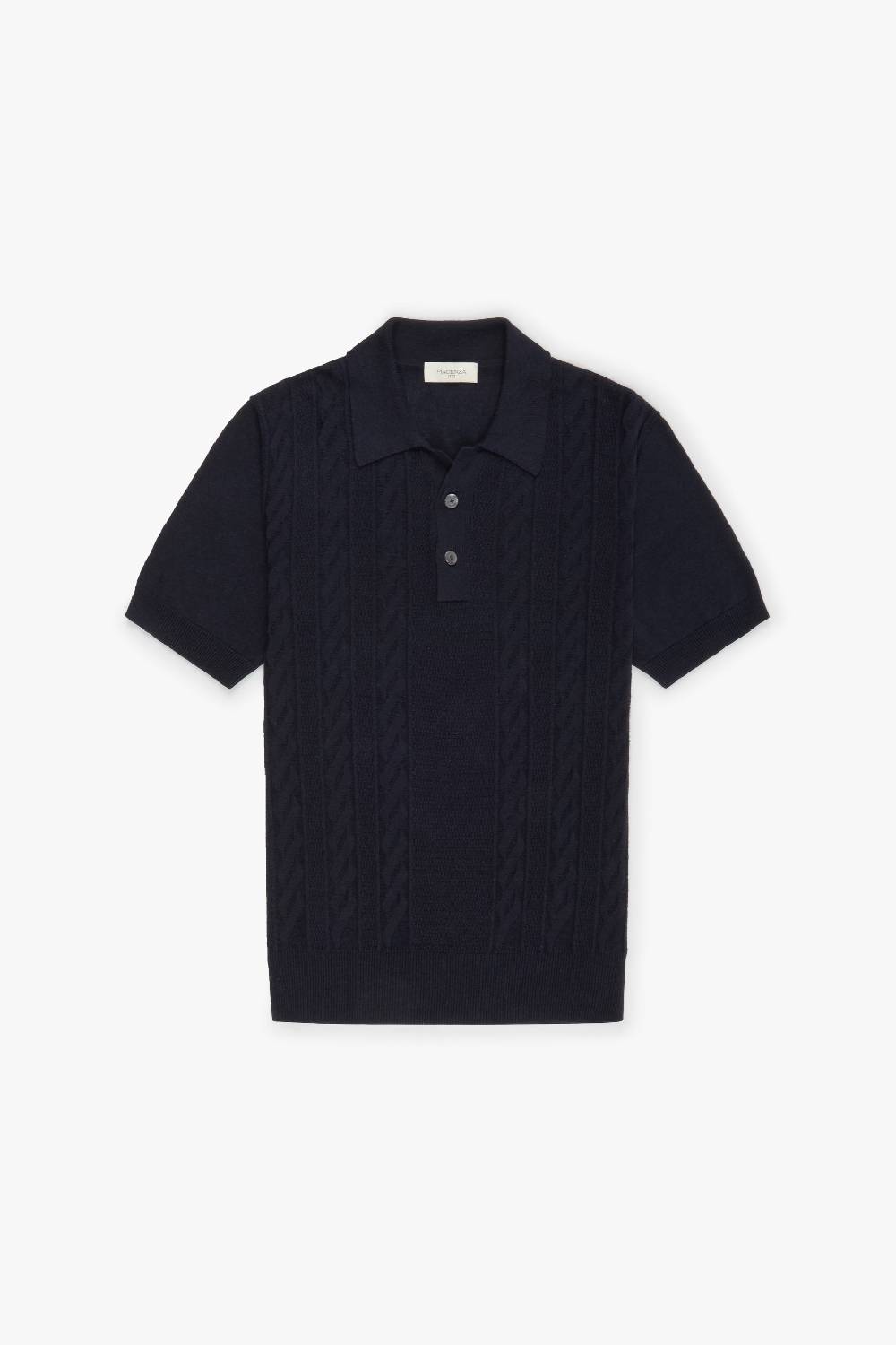 Piacenza 1733 Polo sand and wave blu