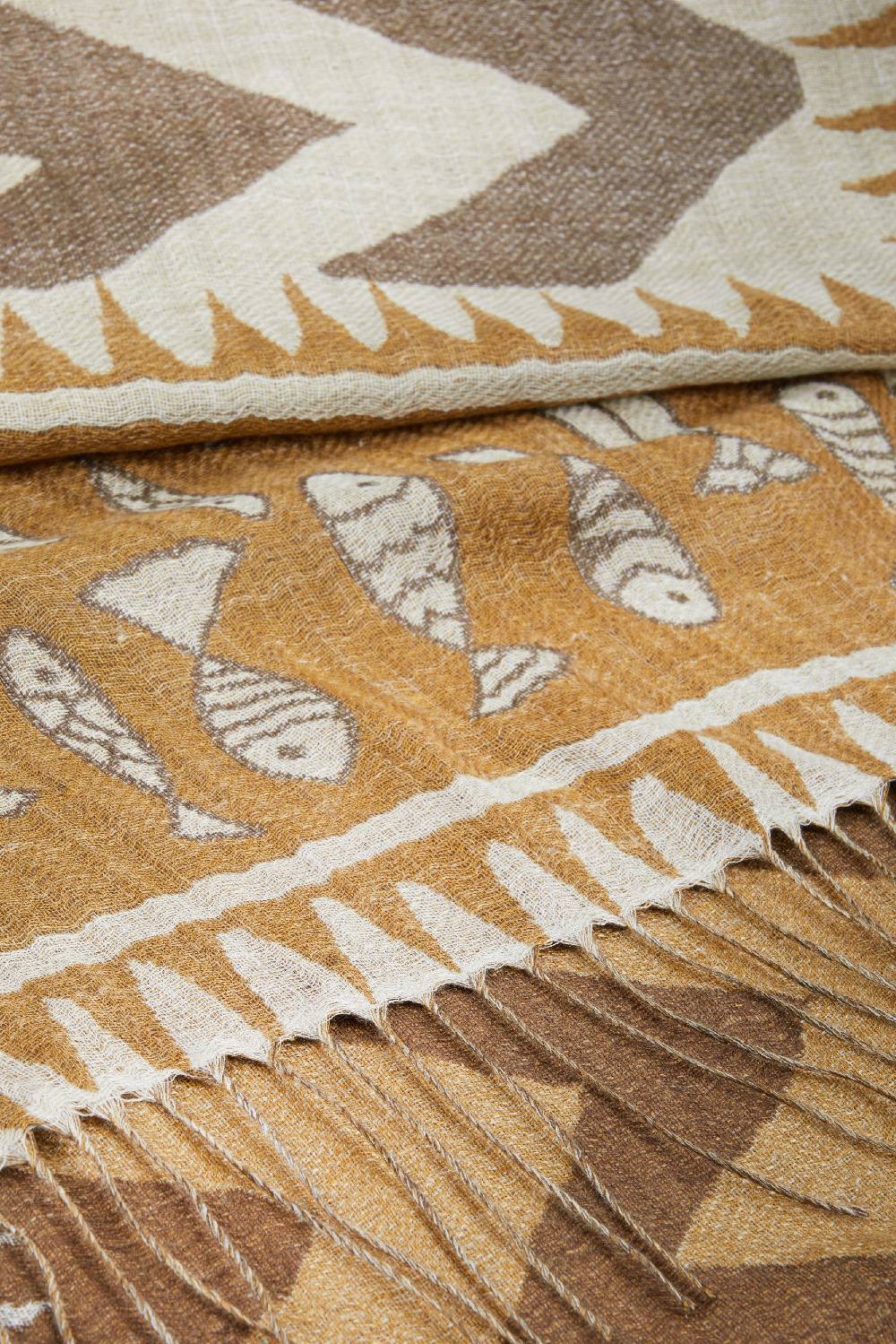 Piacenza 1733 Stola Mapur Senape