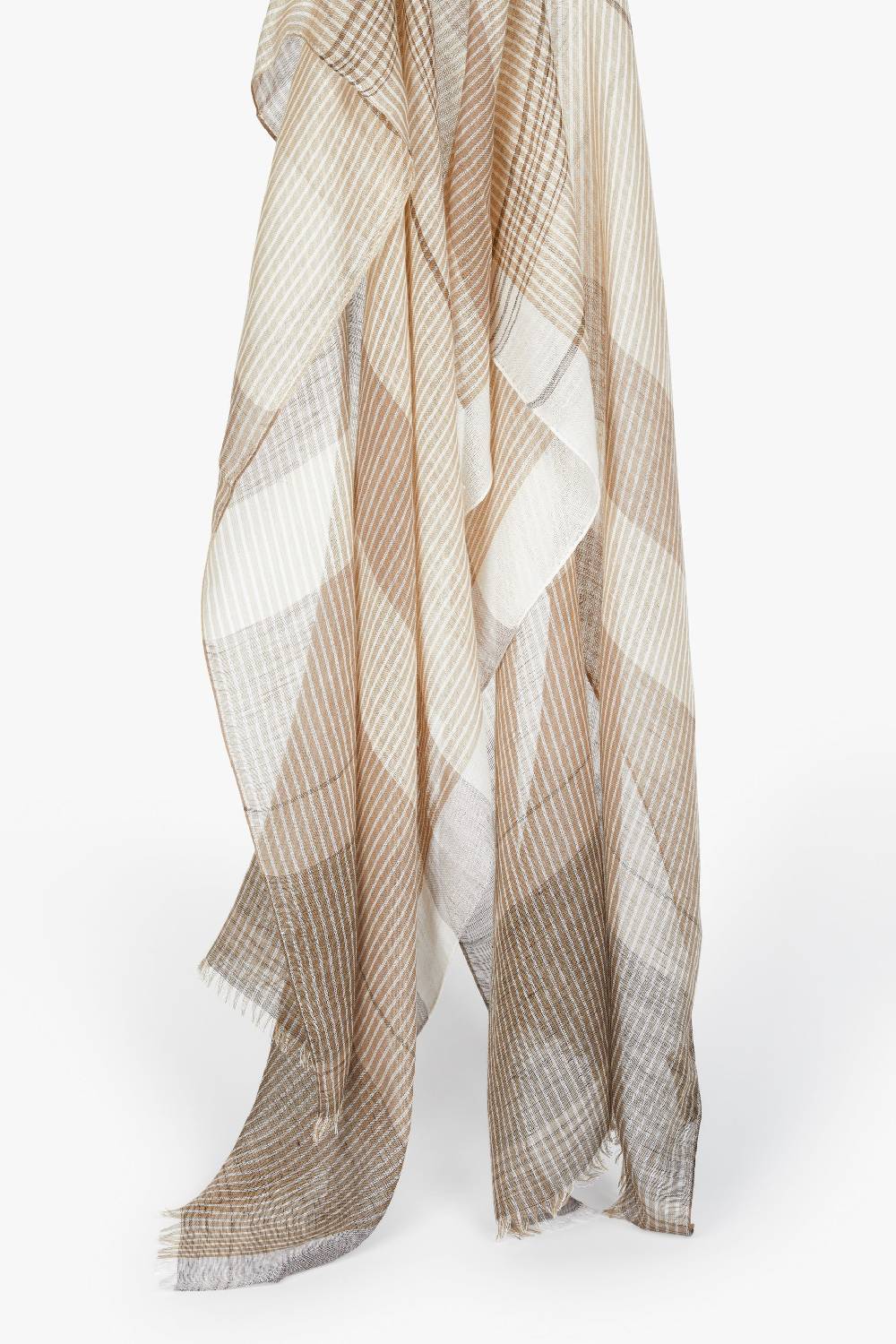 Piacenza 1733 Stola Palatino punto quadro beige