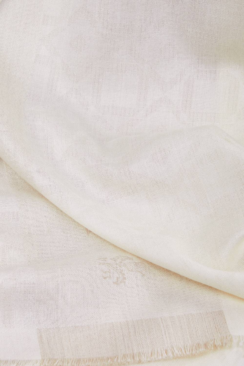 Piacenza 1733 Stola Vicario Bianca Con Logo