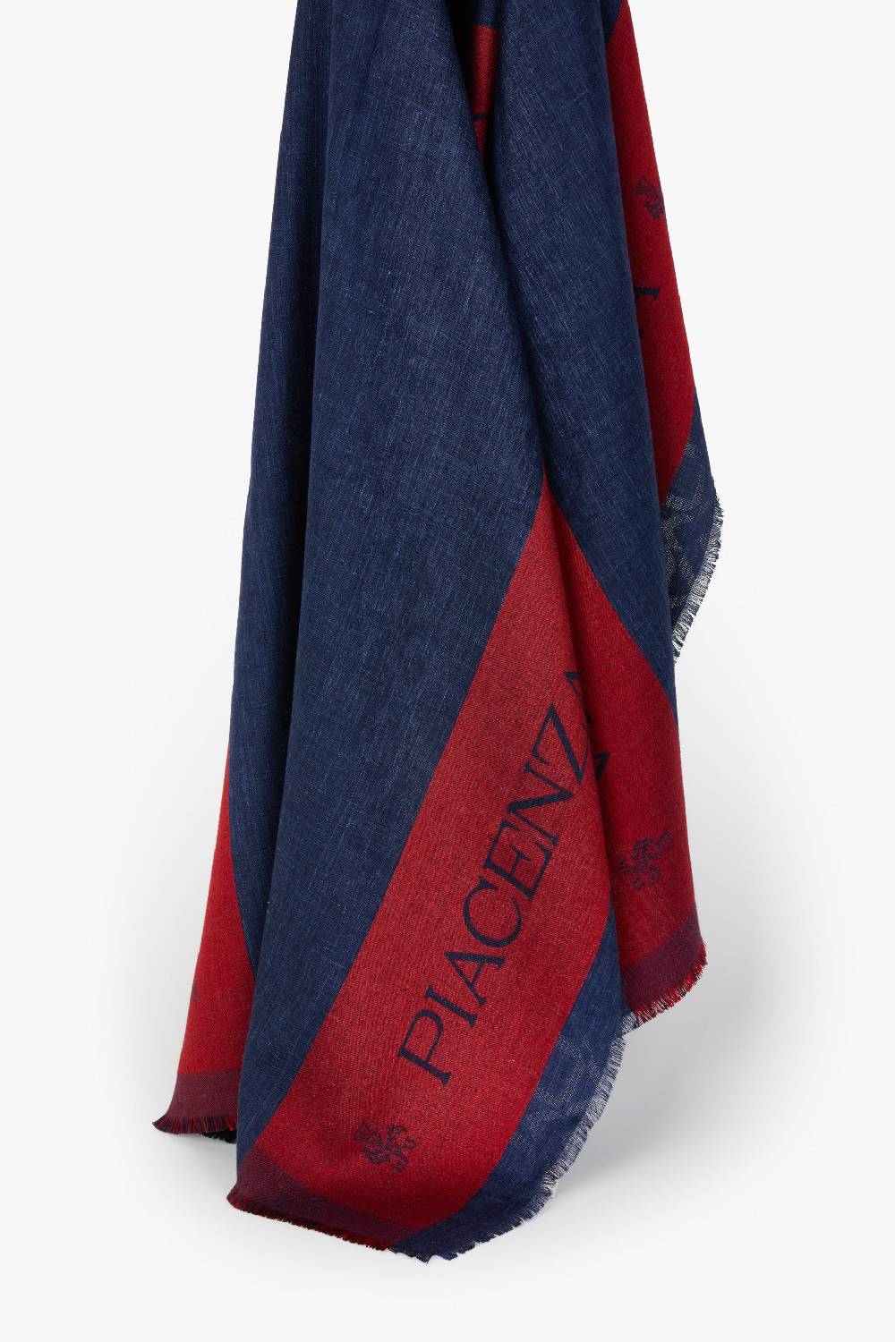 Piacenza 1733 Stola Vicario blu con logo