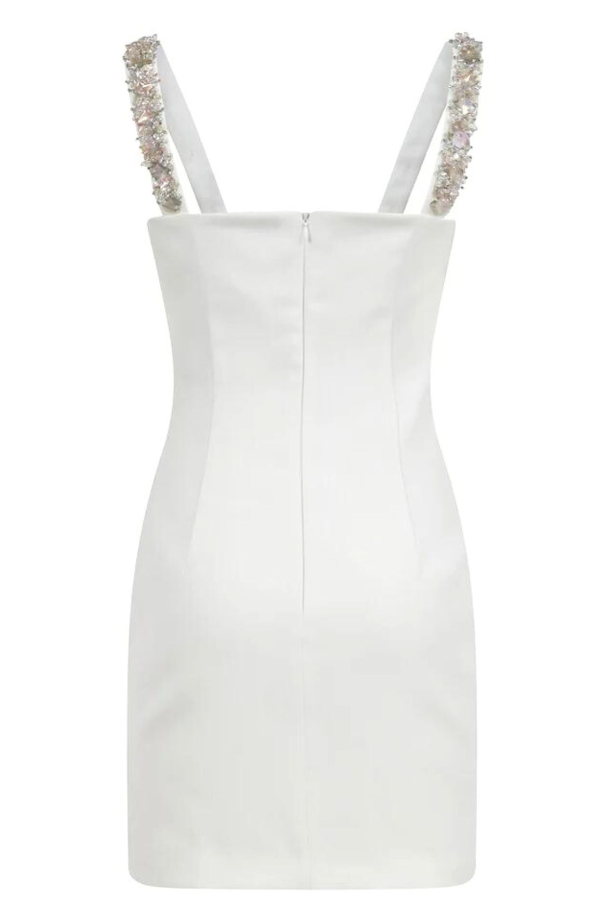 AMEN Abito Swarovski Bianco