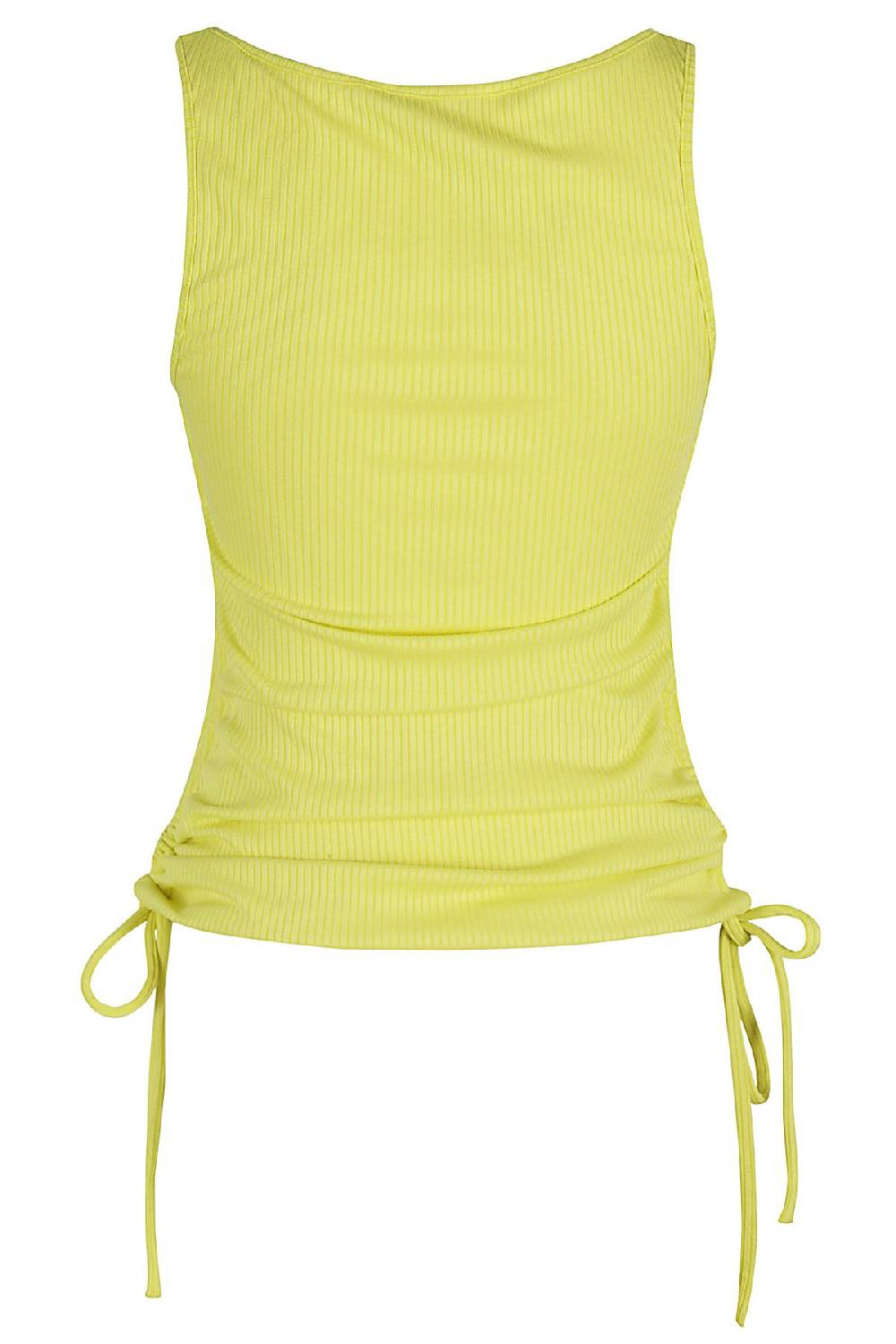 AMEN Top Tank Rib Giallo
