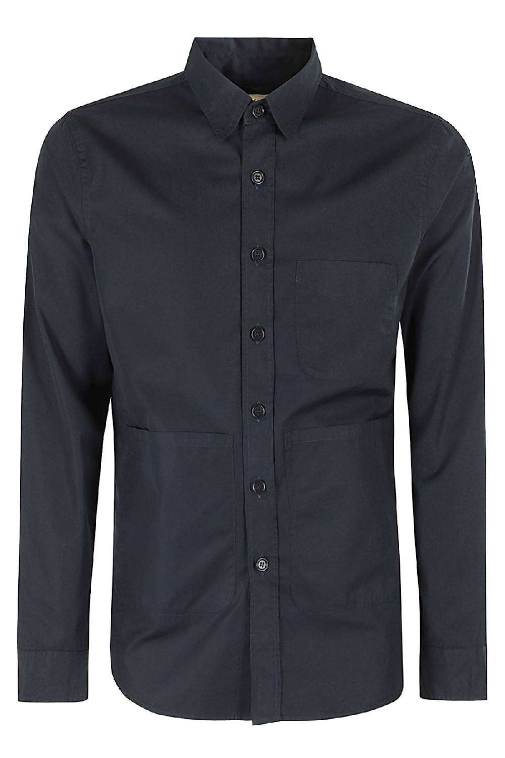 ASPESI Camicia Popeline Navy