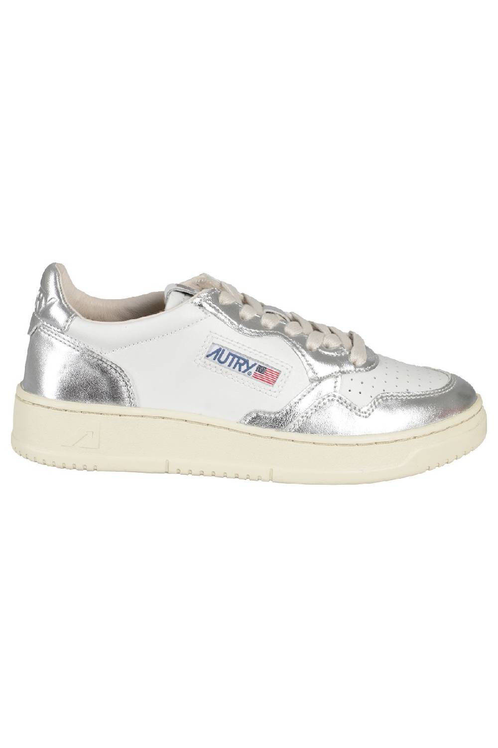 AUTRY Sneakers Medalist Low Women White Silver