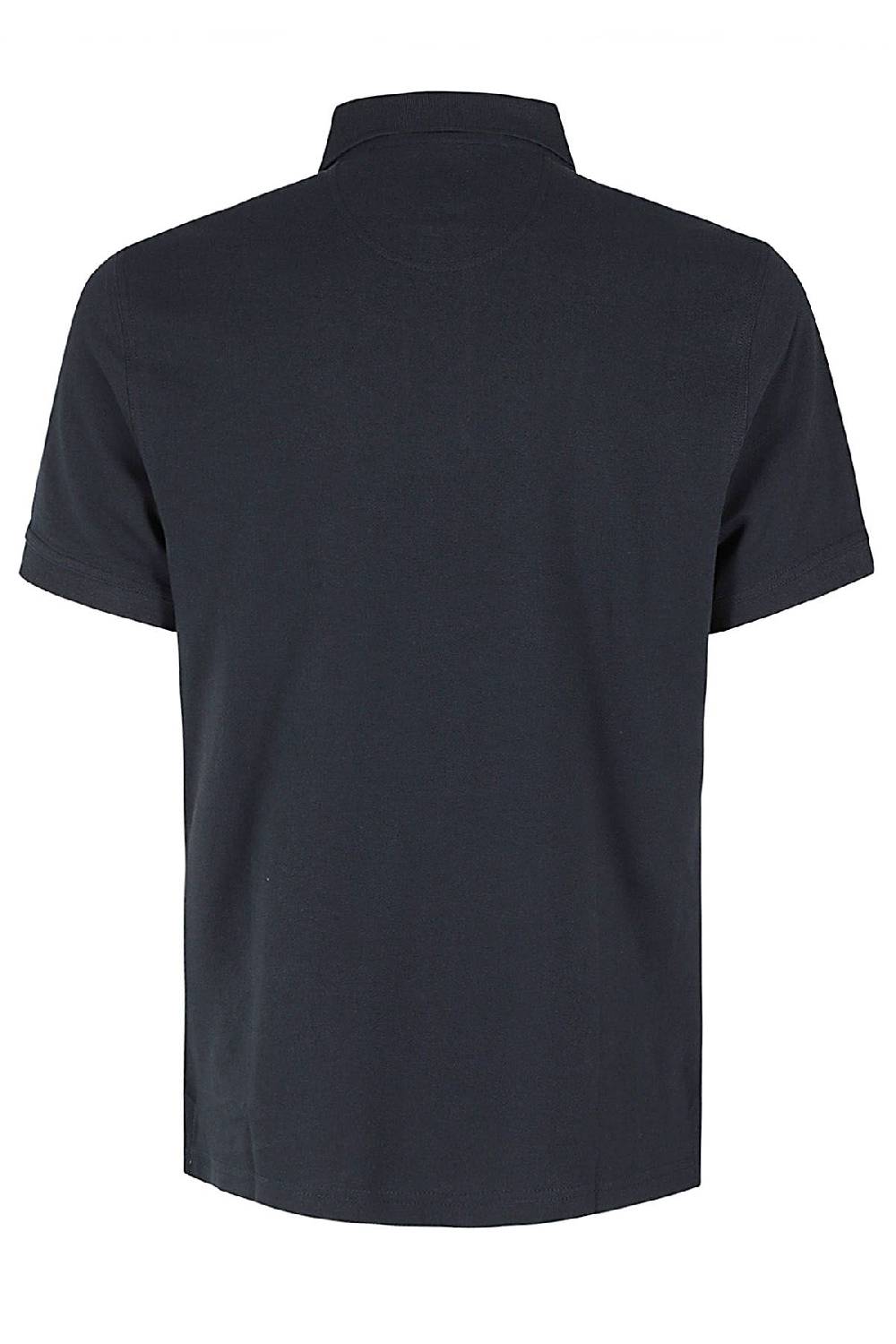BARBOUR Polo Piquet Navy Blu