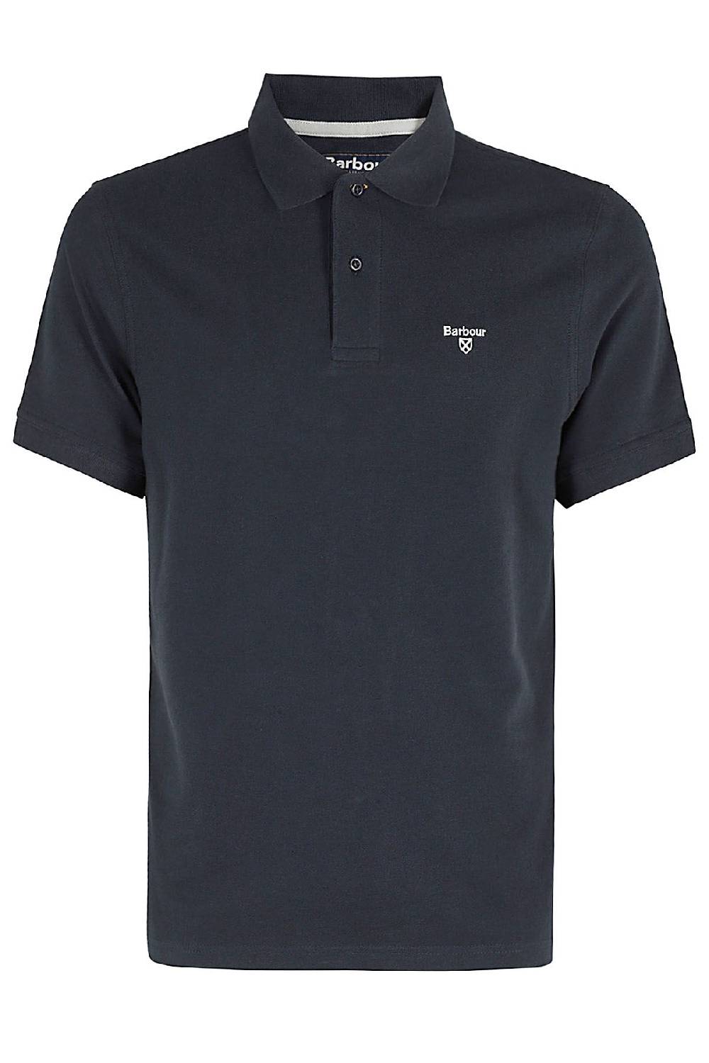 BARBOUR Polo Piquet Navy Blu