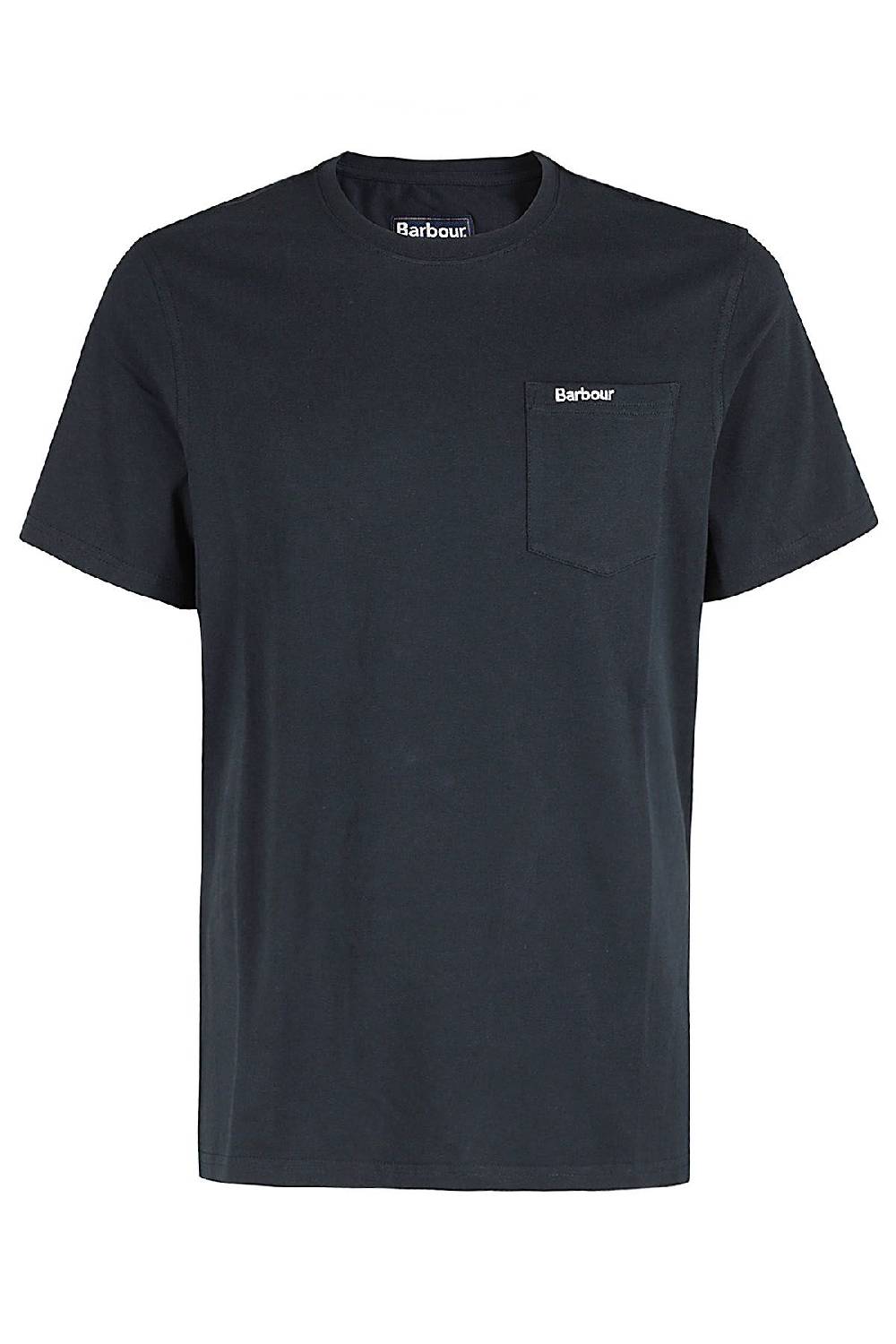 BARBOUR T-shirt Langdon Pocket Navy Blu
