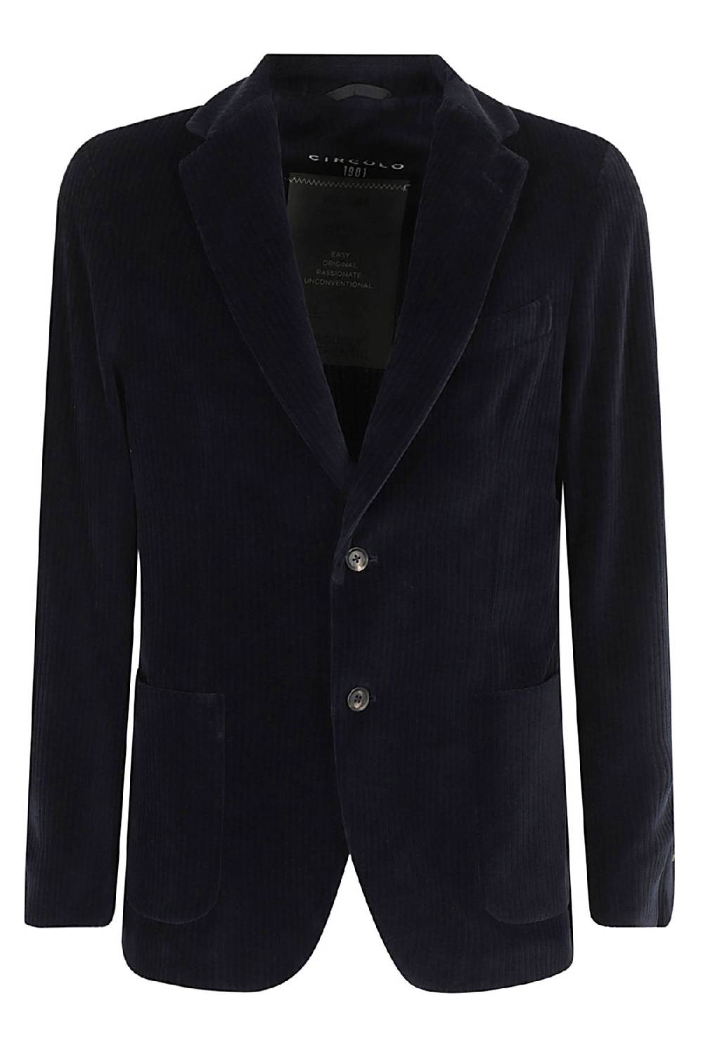 CIRCOLO 1901 Giacca Corduroy Blu