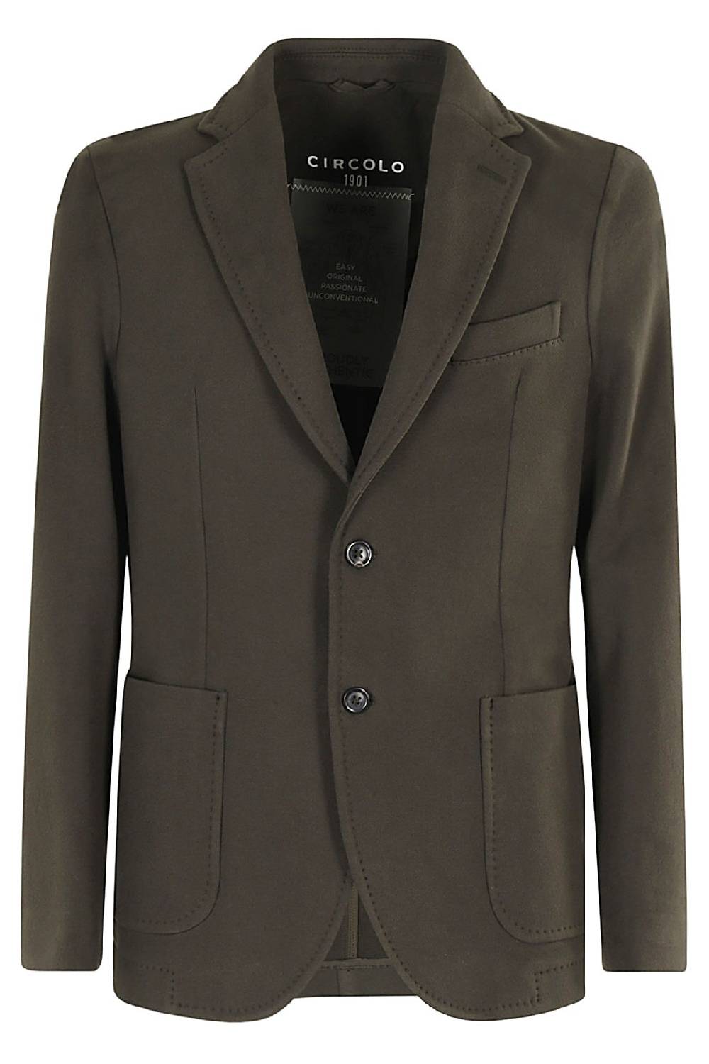 CIRCOLO 1901 Giacca Jersey Verde