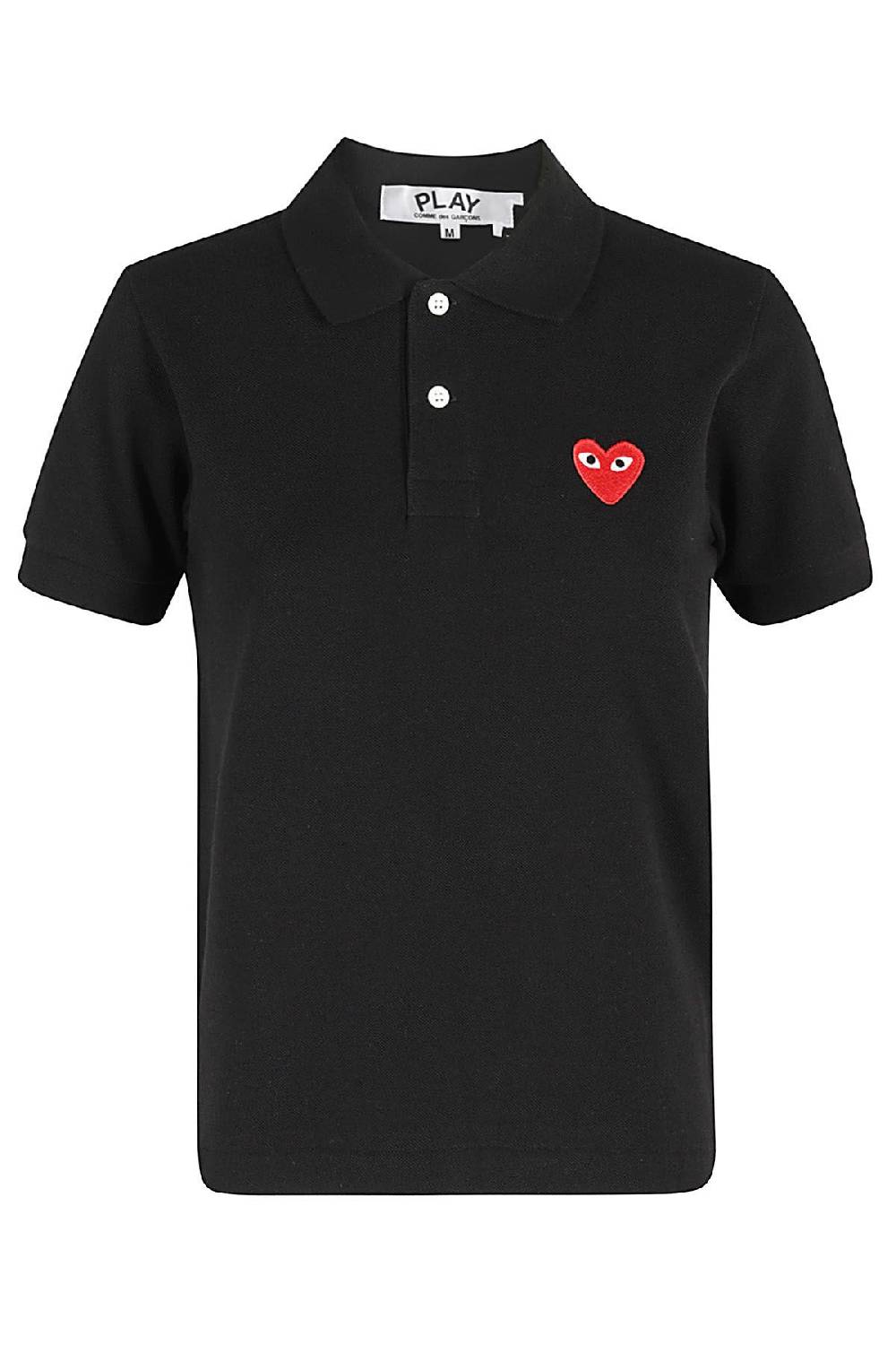 COMME DES GARCONS PLAY Polo Nera