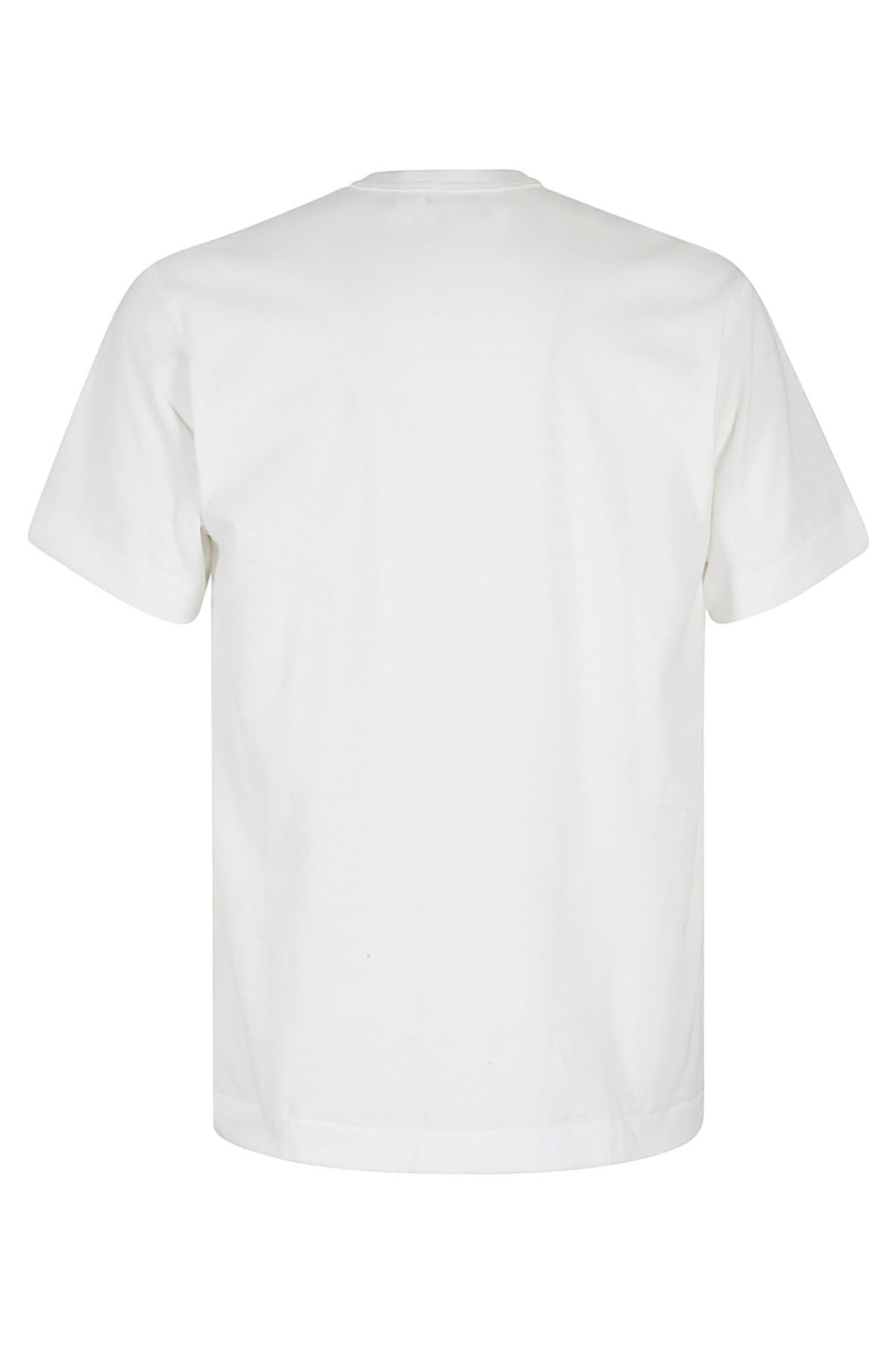 COMME DES GARCONS PLAY T-Shirt Bianca