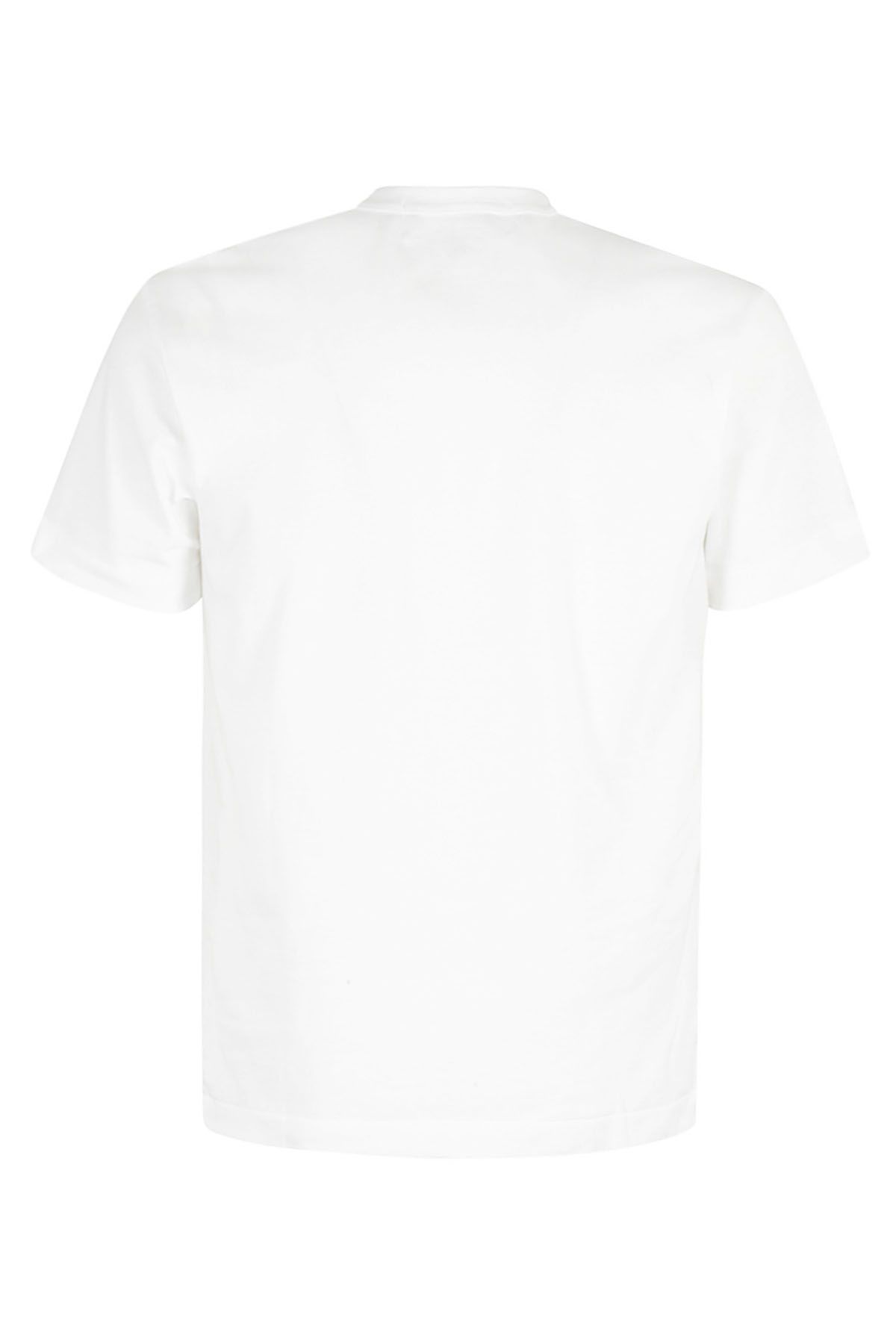 COMME DES GARCONS PLAY T-Shirt Bianca