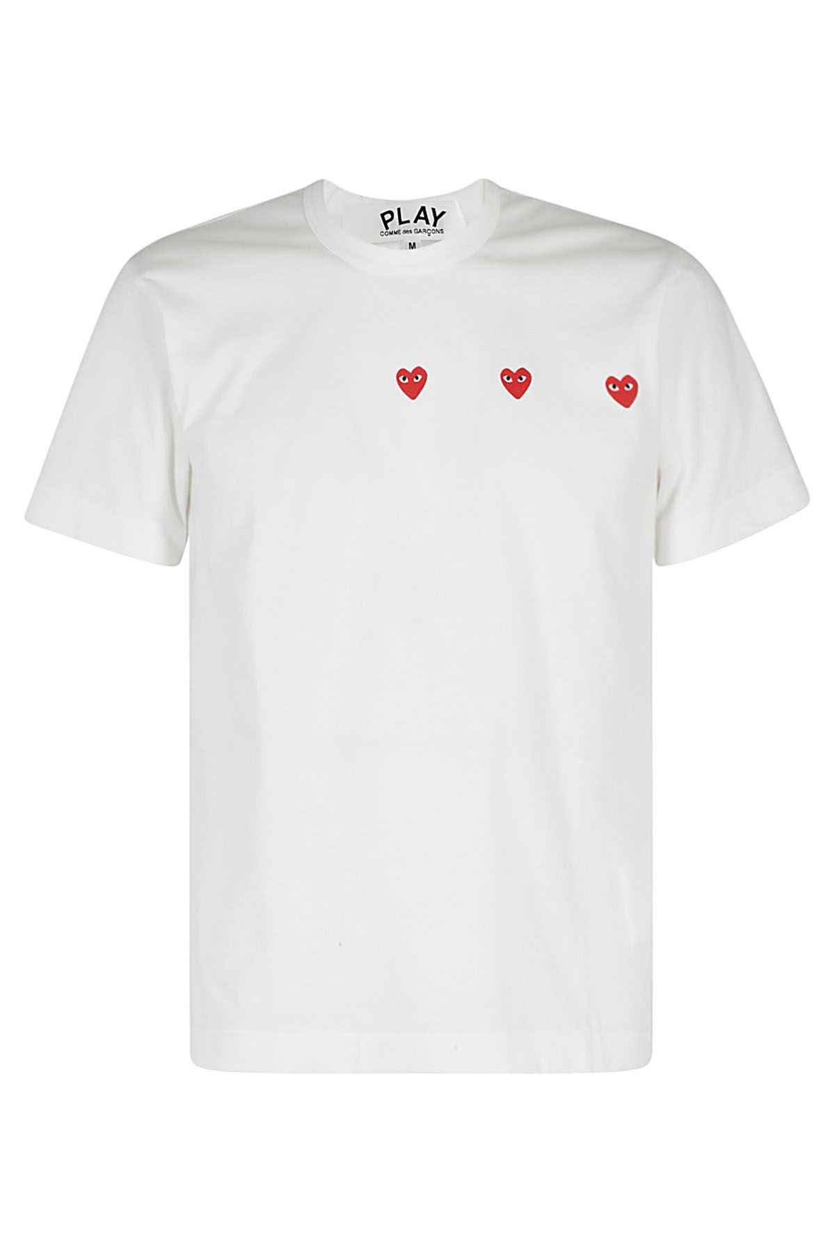 COMME DES GARCONS PLAY T-Shirt Bianca