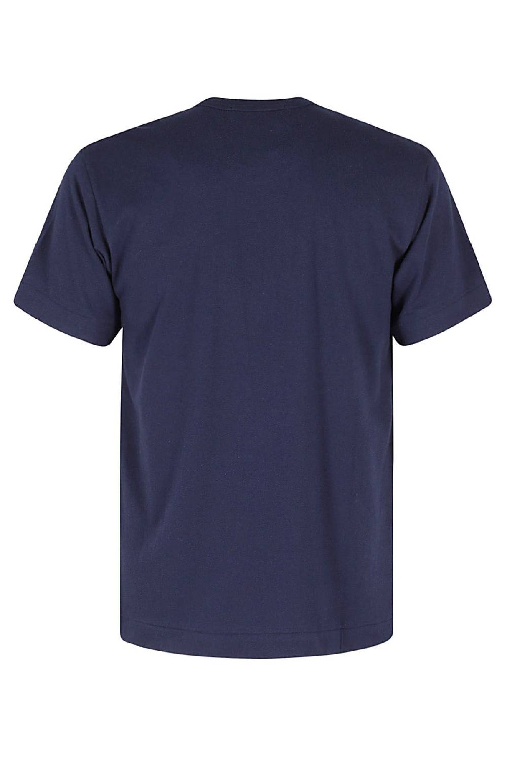 COMME DES GARCONS PLAY T-Shirt Due Cuori Blu