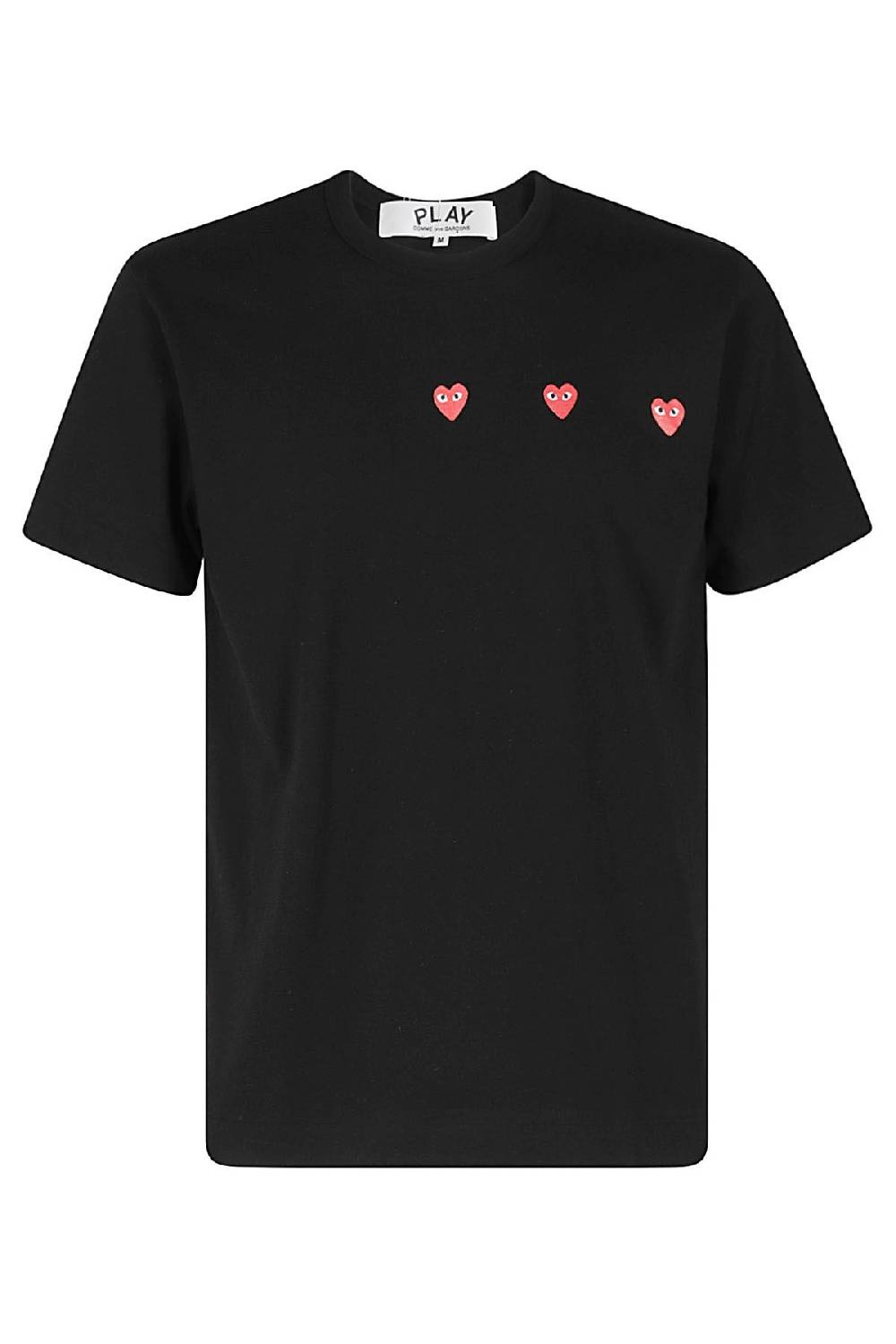 COMME DES GARCONS PLAY T-Shirt Nera