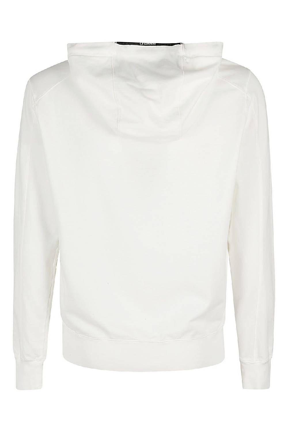 CP COMPANY Felpa Zipped Hoodie Bianca