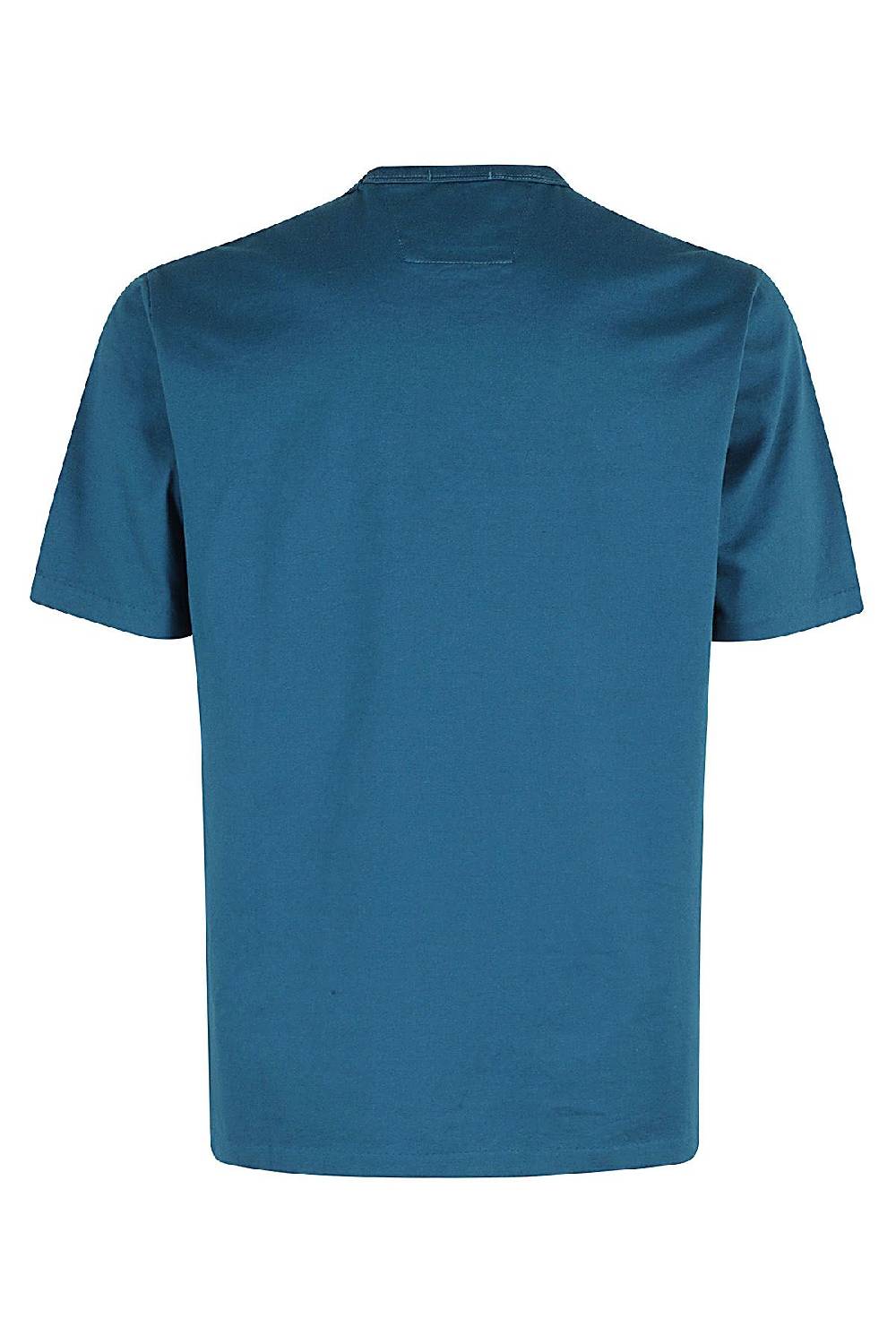 CP COMPANY T-shirt Twisted Pocket Blu