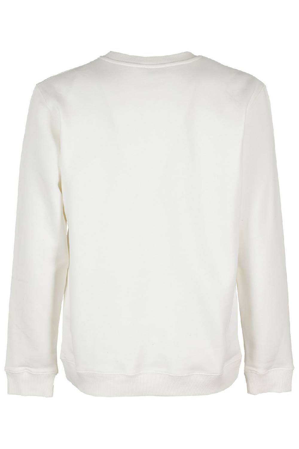 DONDUP Felpa Girocollo Bianco Logata