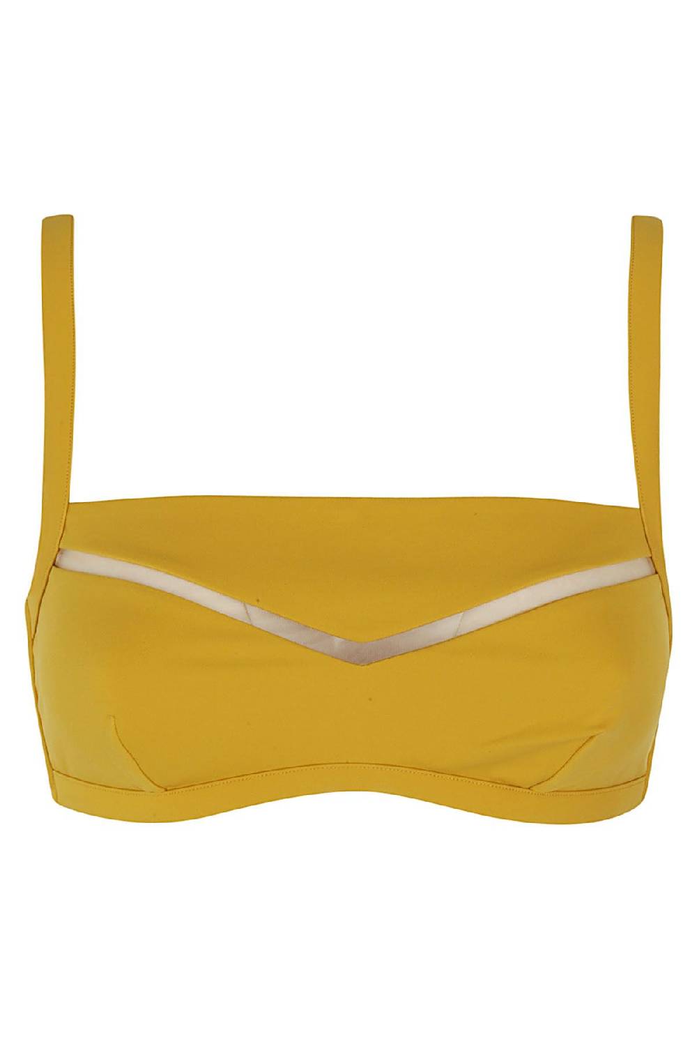 EXILIA Top Bikini Nasso Mustard
