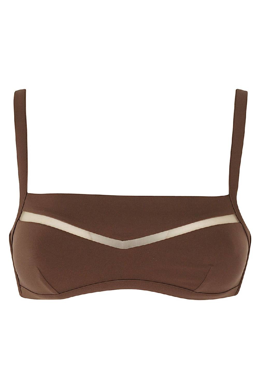 EXILIA Top Bikini Nasso Pecan