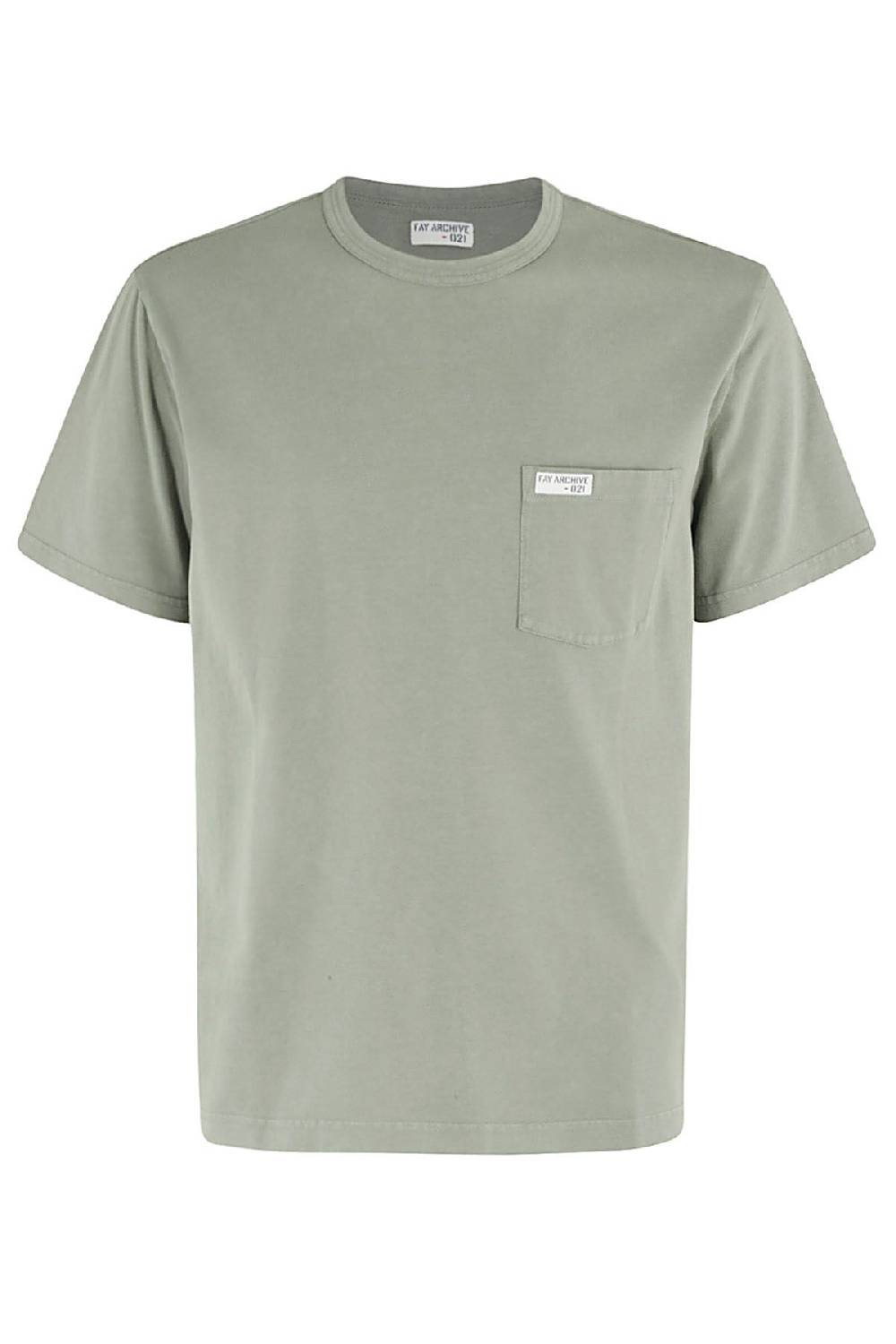 FAY T-Shirt Verde Incenso