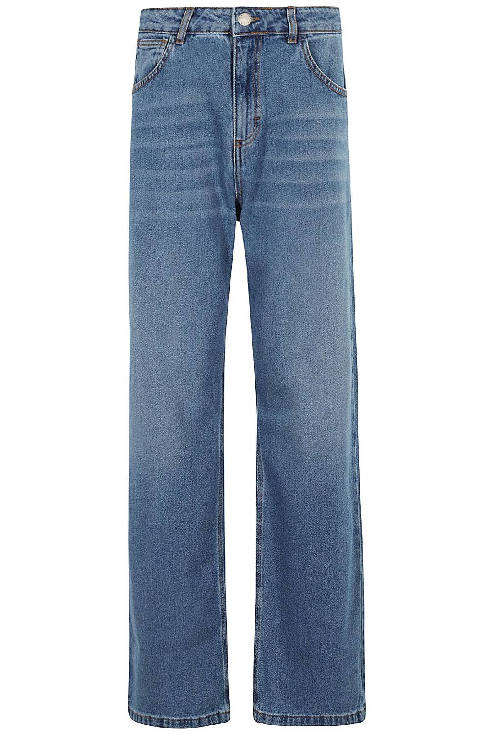 FEDERICA TOSI Jeans Carry Over Azzurro