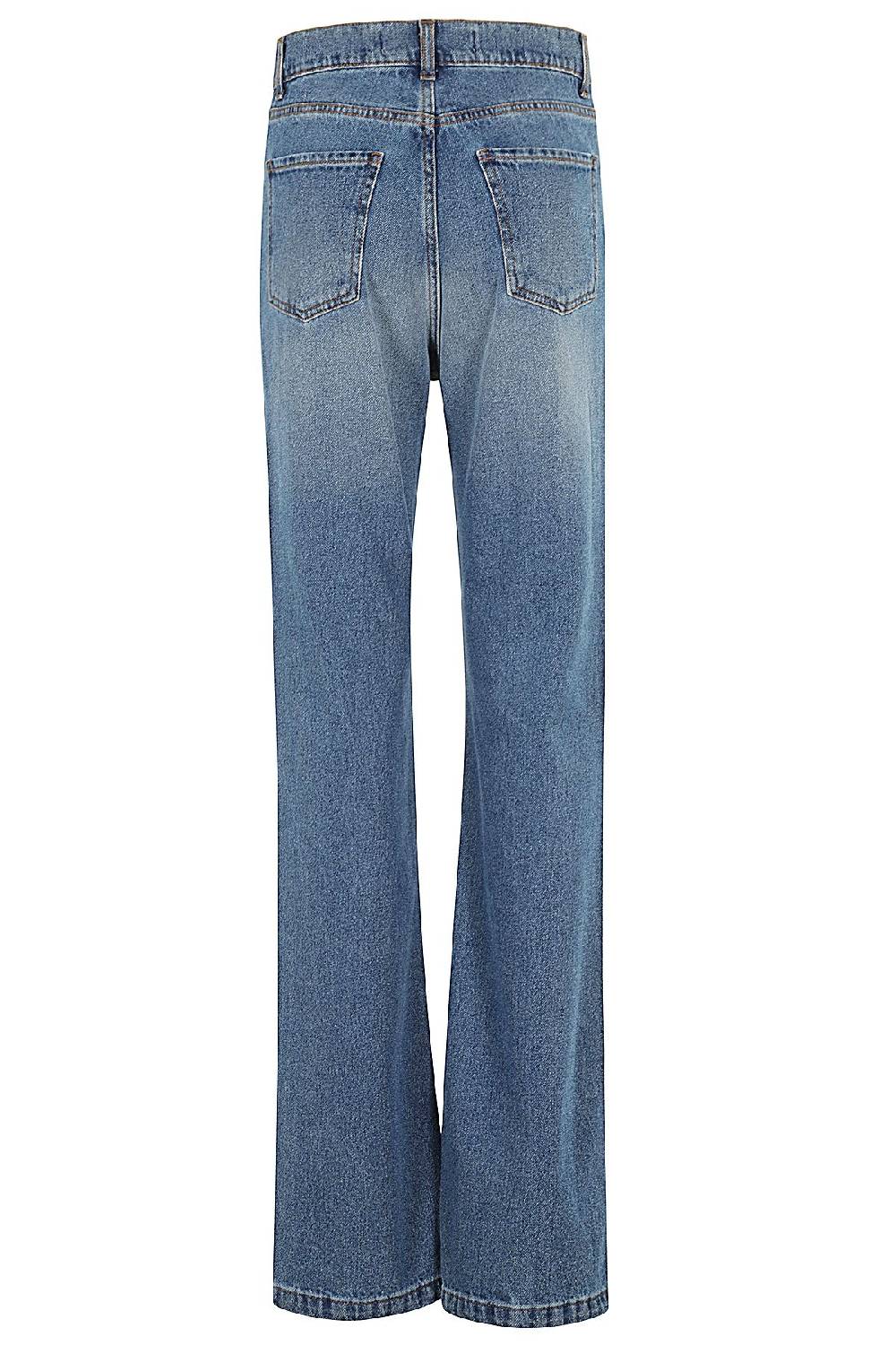 FEDERICA TOSI Jeans Straight Azzurro