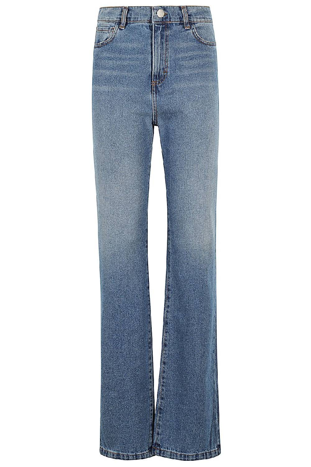 FEDERICA TOSI Jeans Straight Azzurro