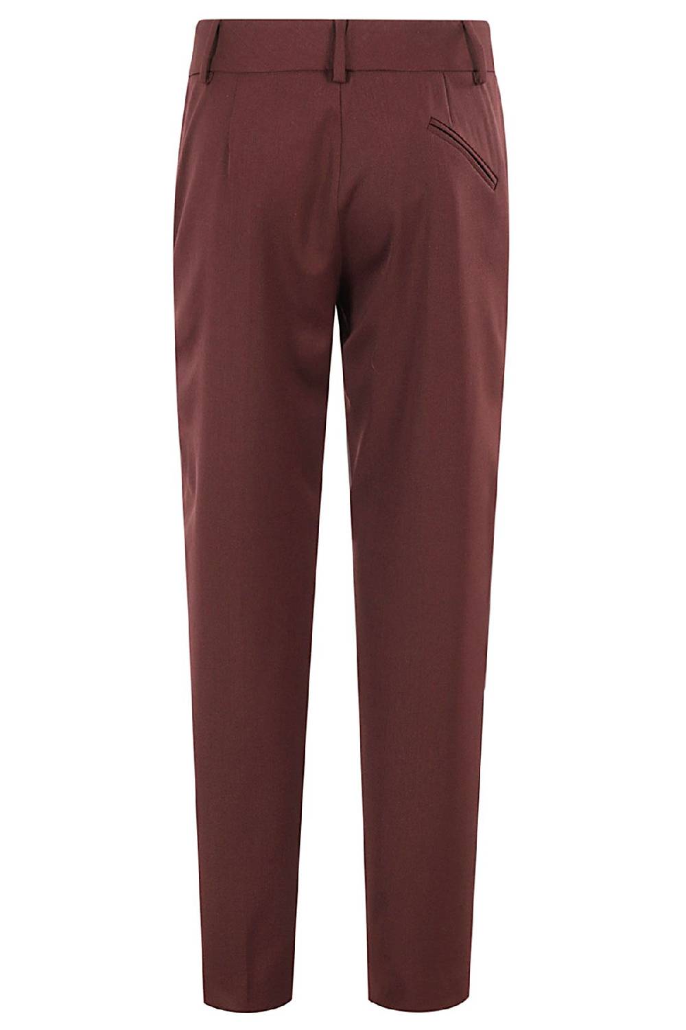 FEDERICA TOSI Pantalone New York Vinaccia