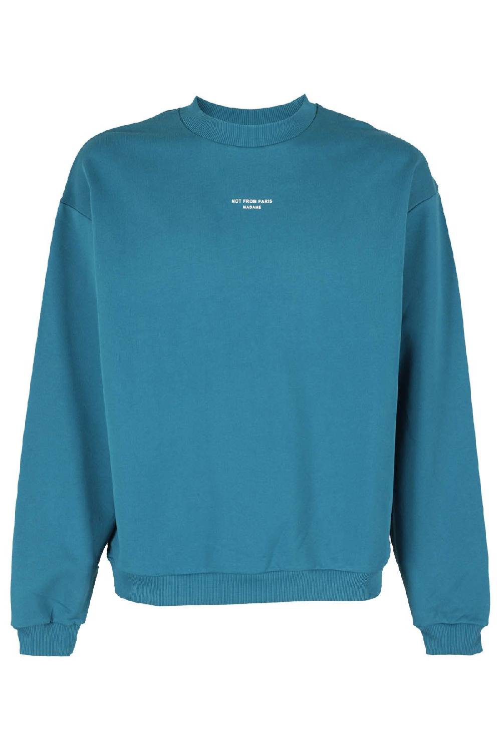 DROLE DE MONSIEUR FELPA LE SWEATSHIRT CLASSIQUE BLU