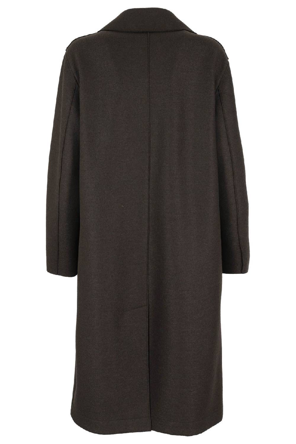 HARRIS WHARF LONDON Cappotto Sailor Dark Brown