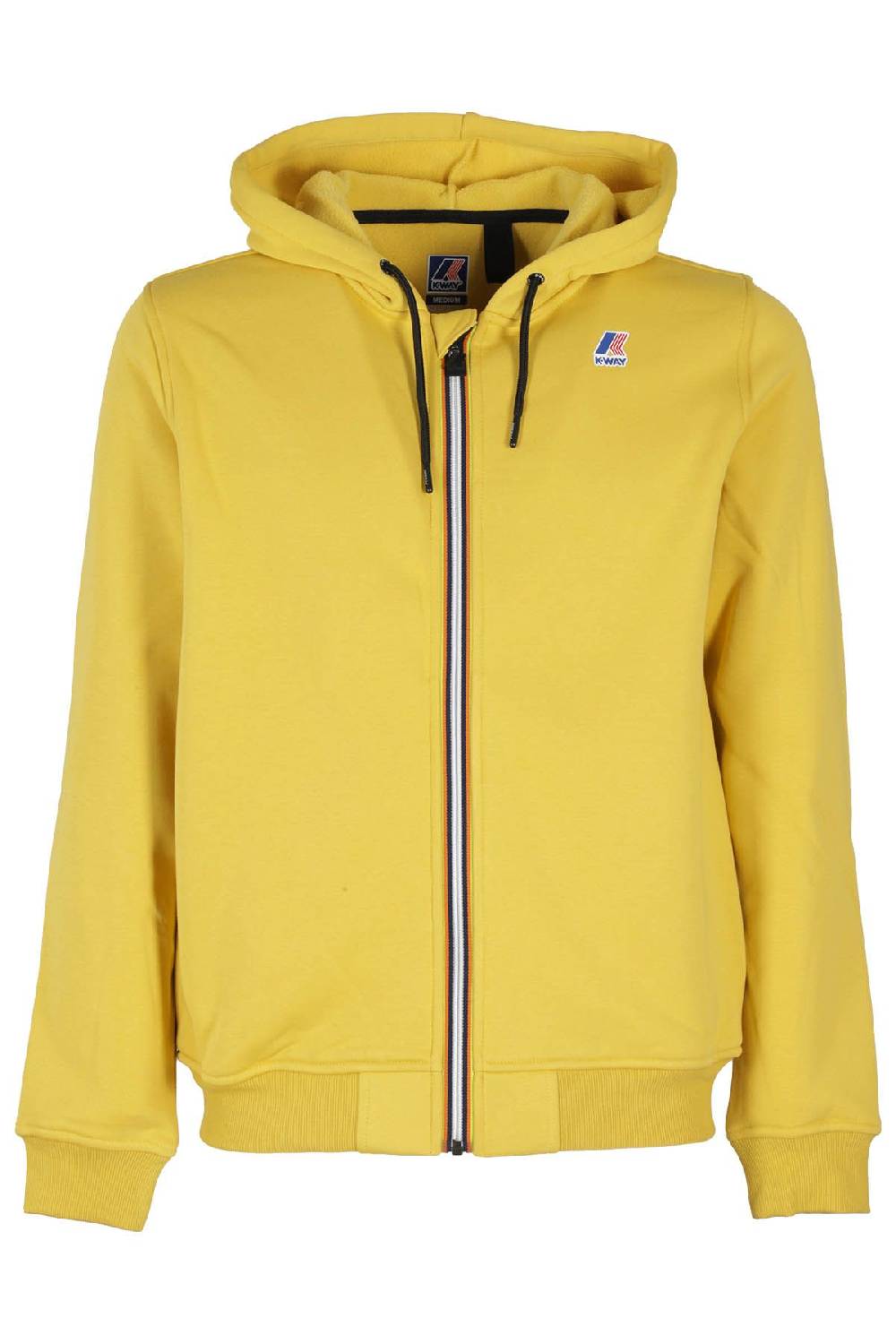 K-WAY Felpa Le Vrai Arnel Gialla