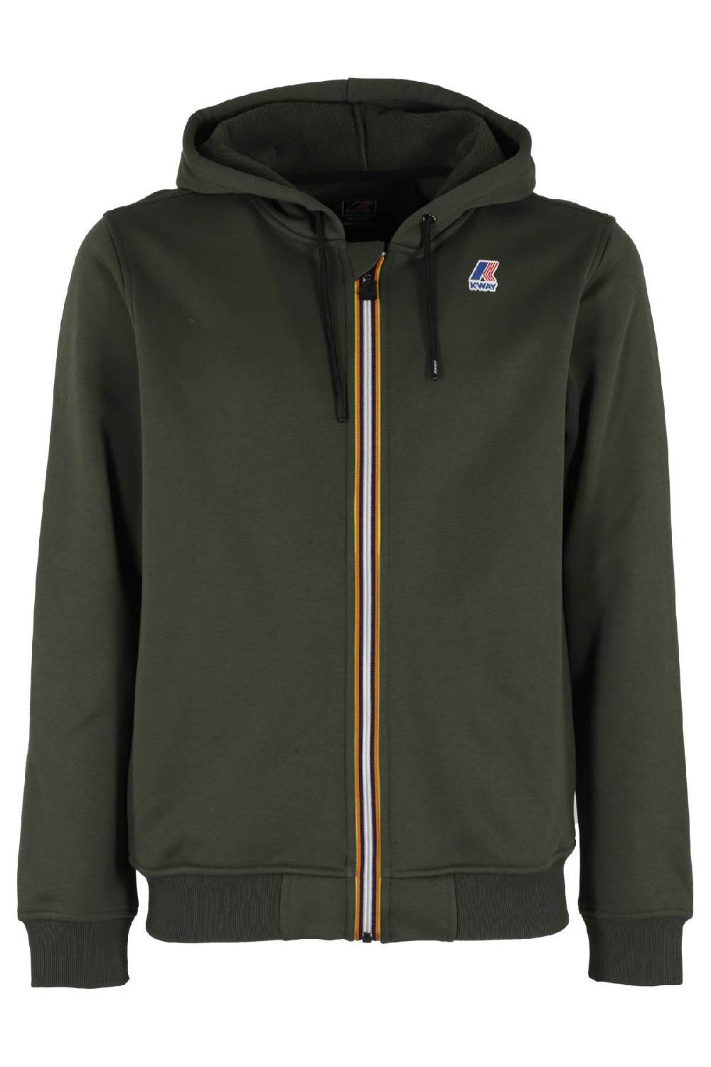 K-WAY Felpa Le Vrai Arnel Verde