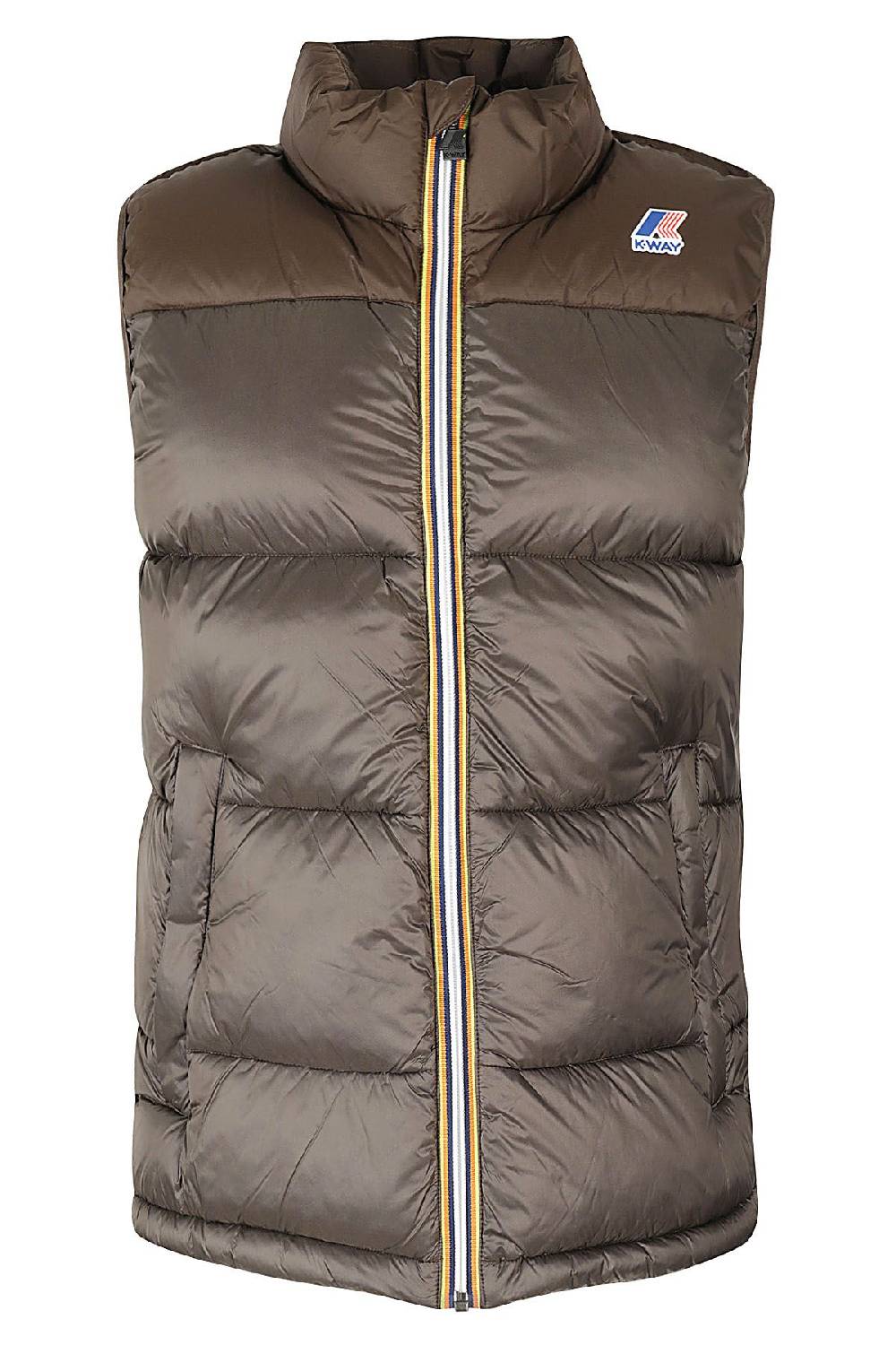 K-WAY Gilet Le Vrai 3.0 Rouland Heavy Warm Mogano