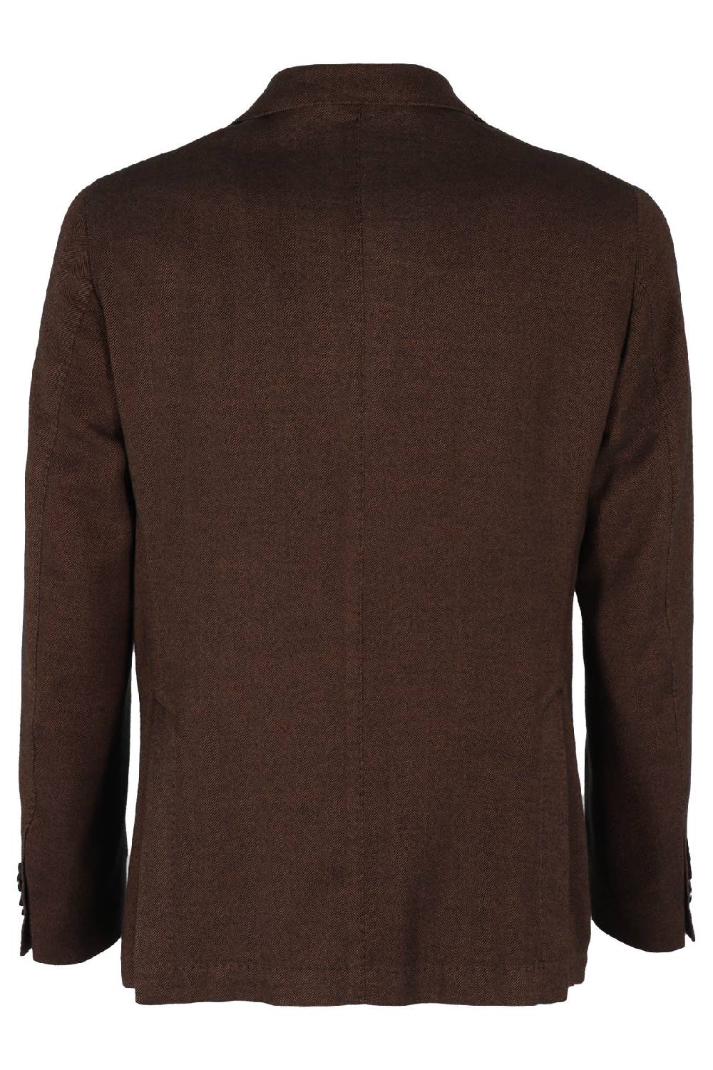 L.B.M. Giacca Blazer Marrone Spigato