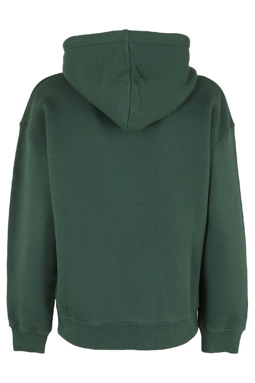 MAISON KITSUNE` Felpa Fox Patch Verde