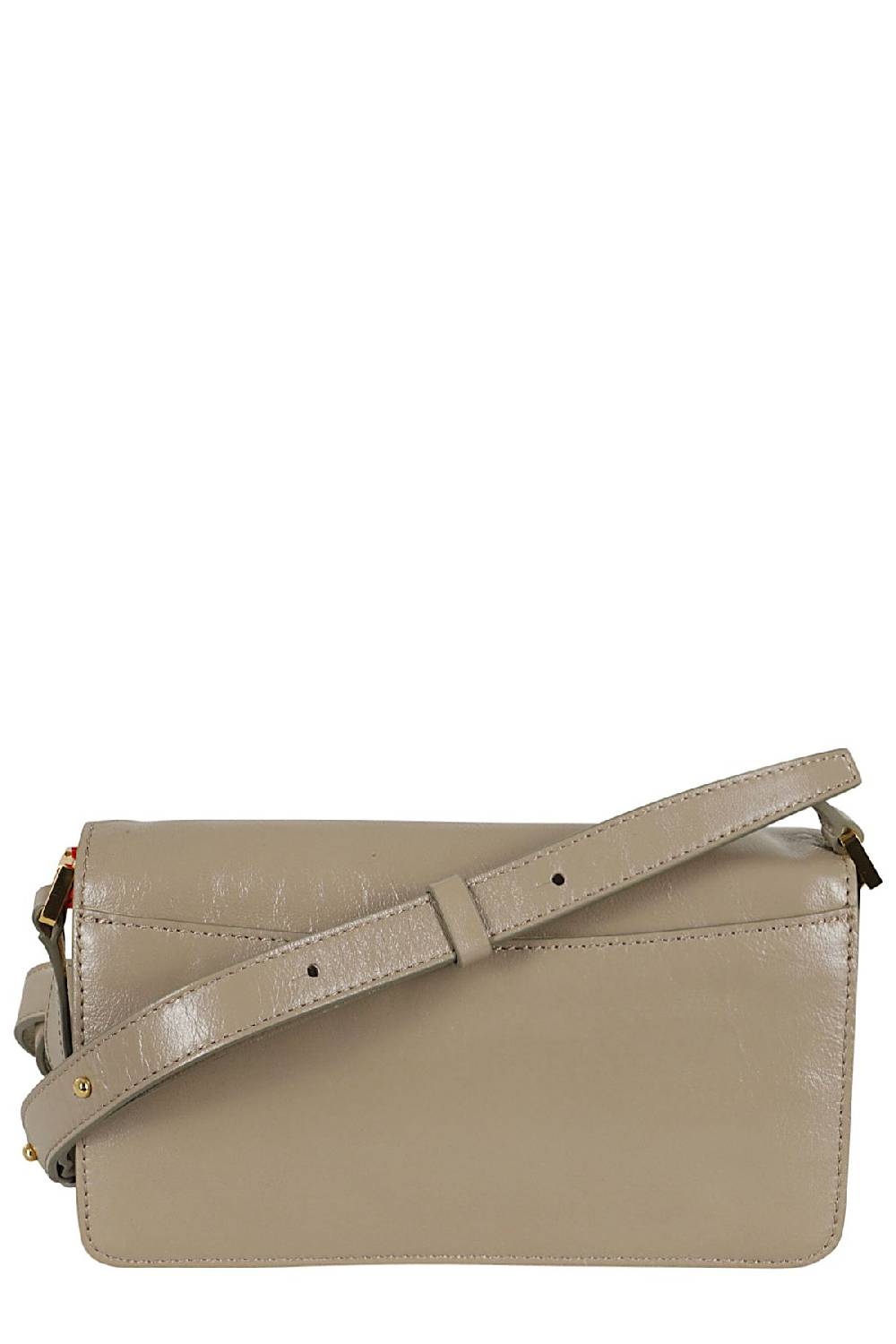 MARNI Borsa Trunk Soft East West Taupe