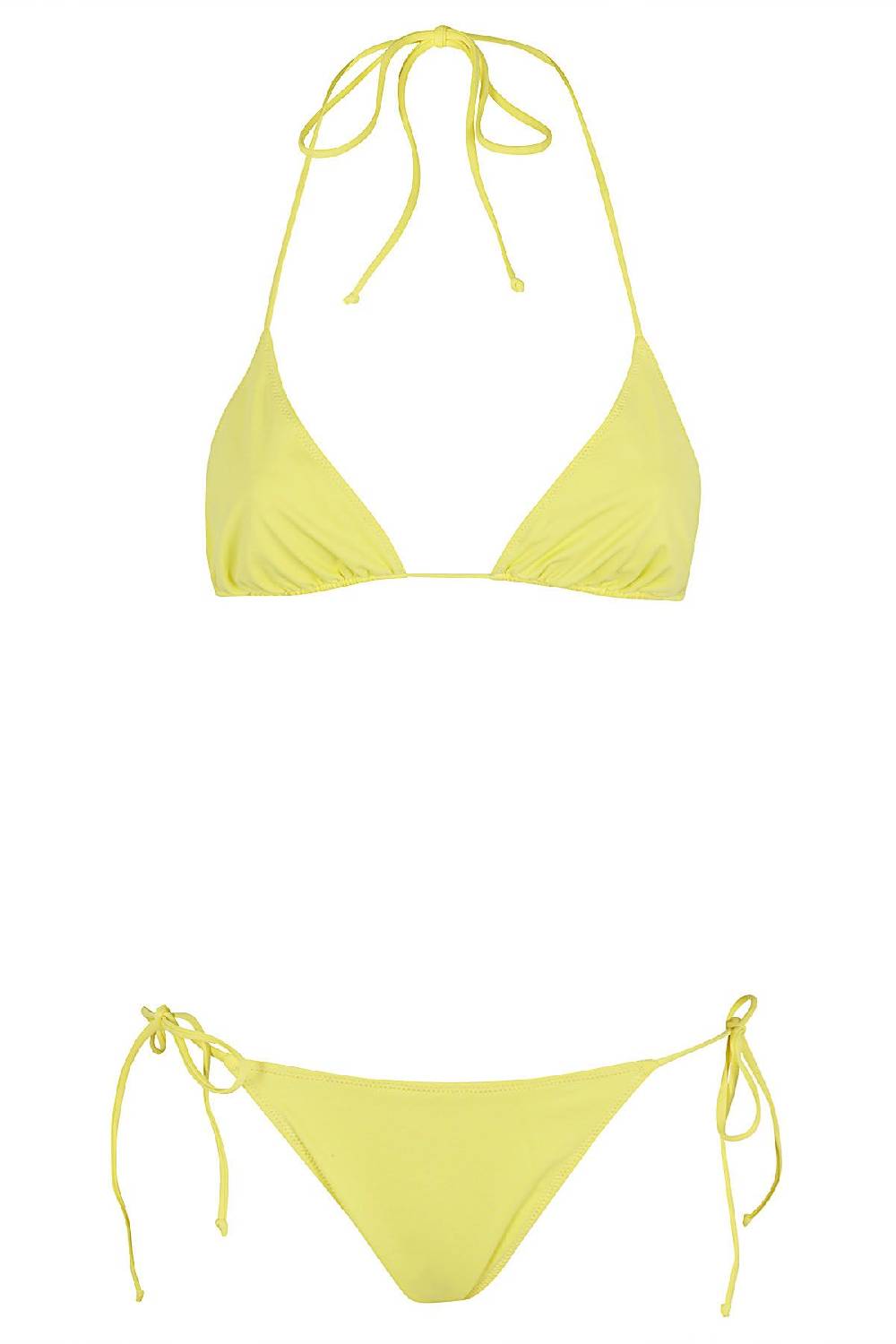 MC2 SAINT BARTH Bikini Slip Giallo E Azzurro