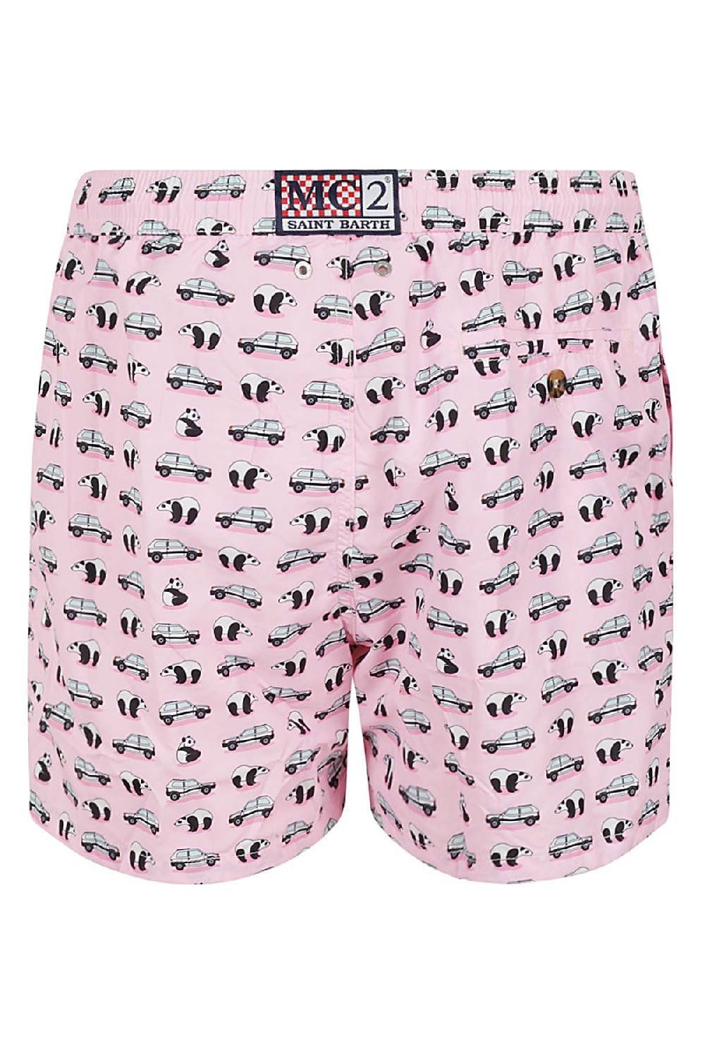 MC2 SAINT BARTH Costume Bermuda Panda Rosa