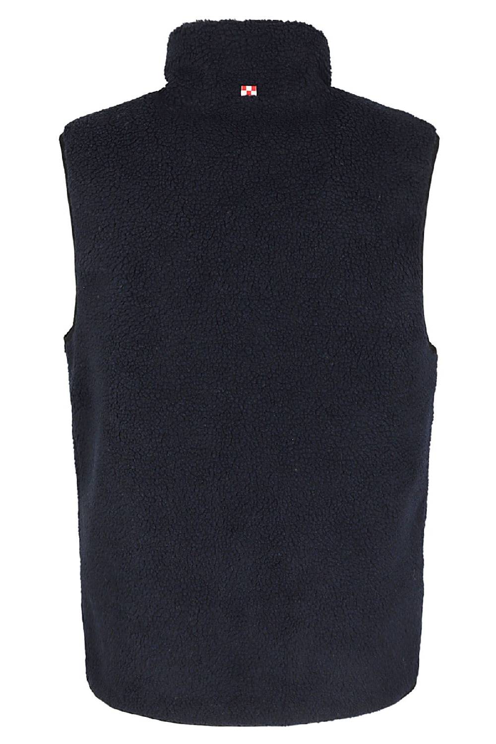 MC2 SAINT BARTH GILET SHERPA CHECK MINI BLU