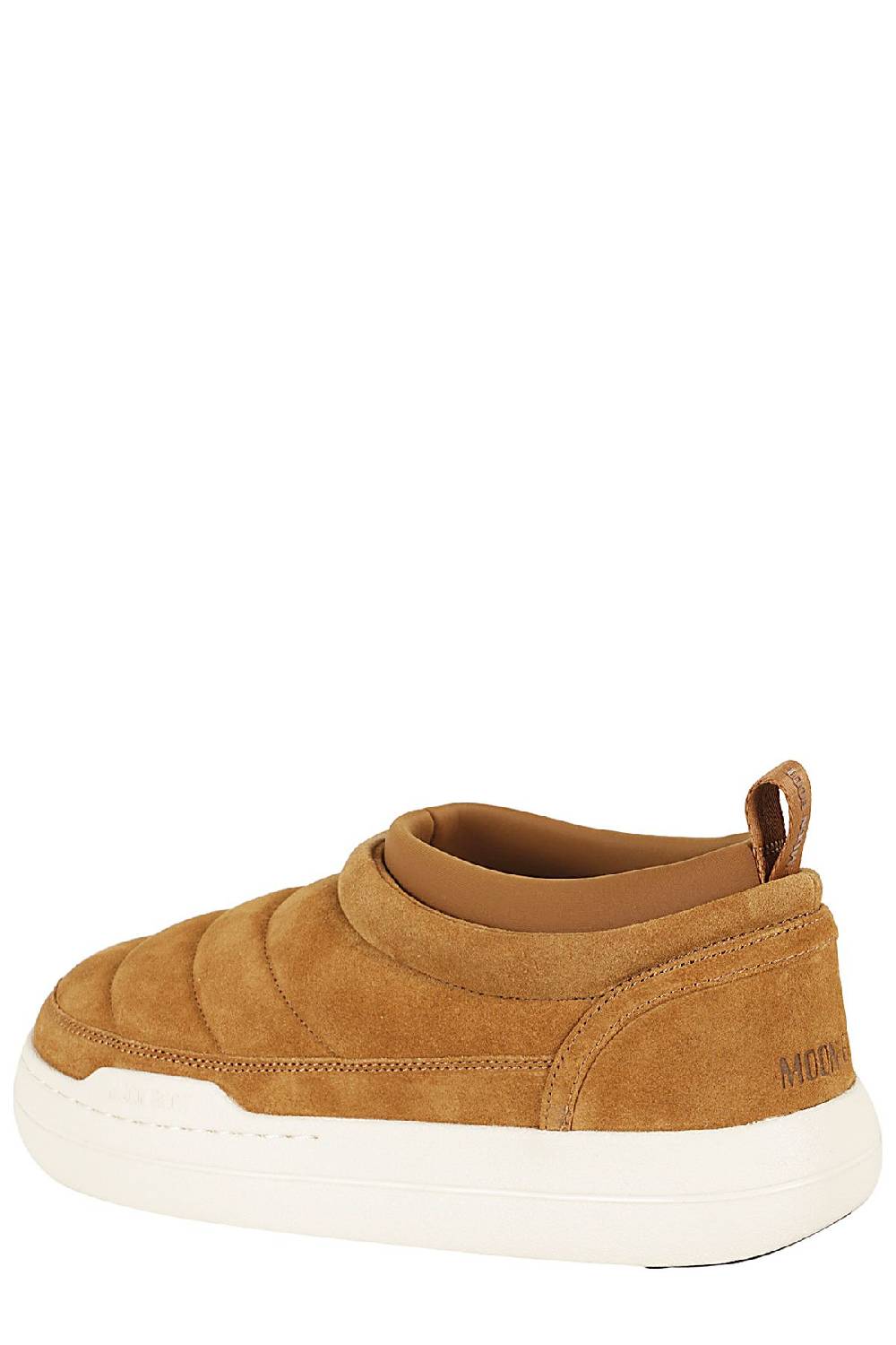 MOON BOOT Stivaletto Park Suede Cognac