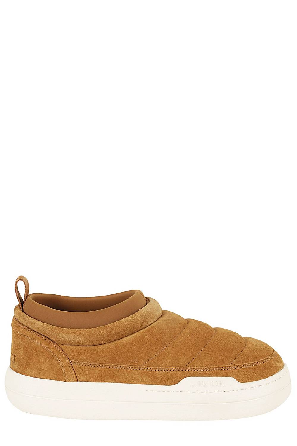 MOON BOOT Stivaletto Park Suede Cognac