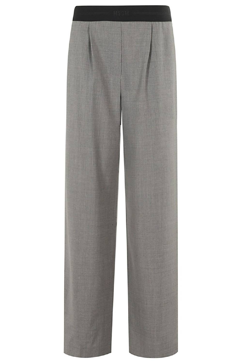 MSGM Pantalone Grigio Melange