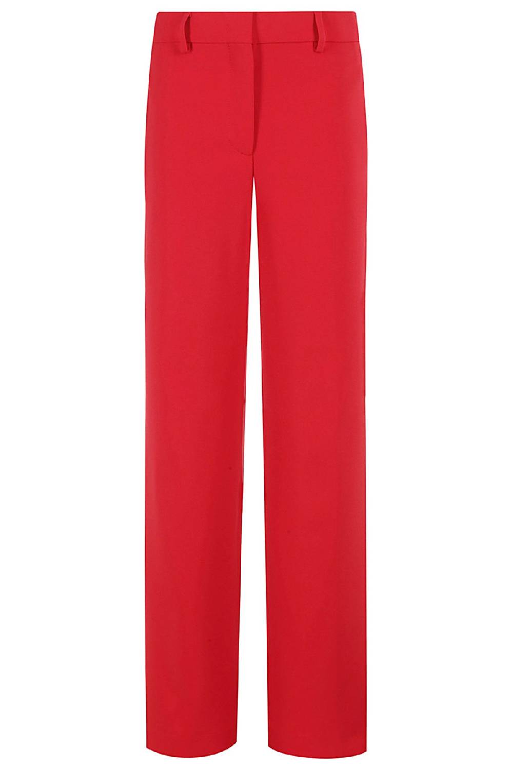 MSGM Pantalone Straight Rosso