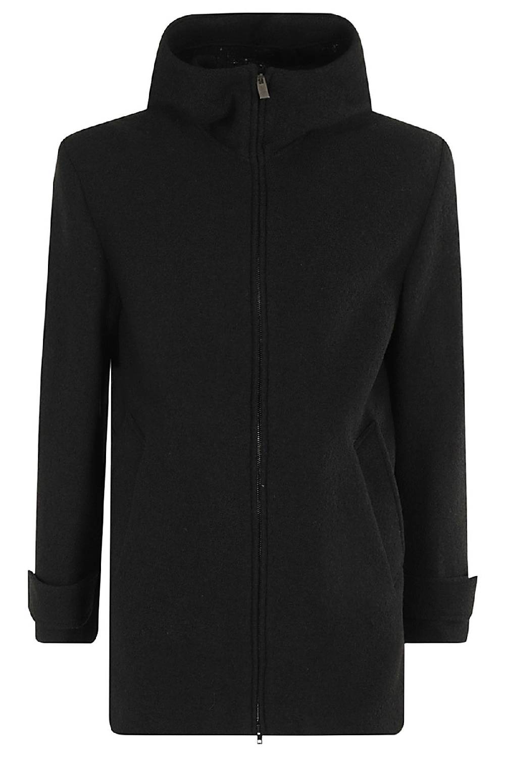 PAOLO PECORA Giubbotto Jersey Nero