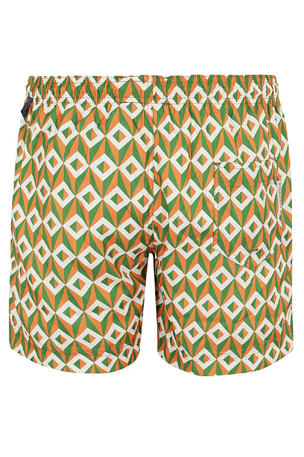 PENINSULA Costume Elastico Arancione Verde