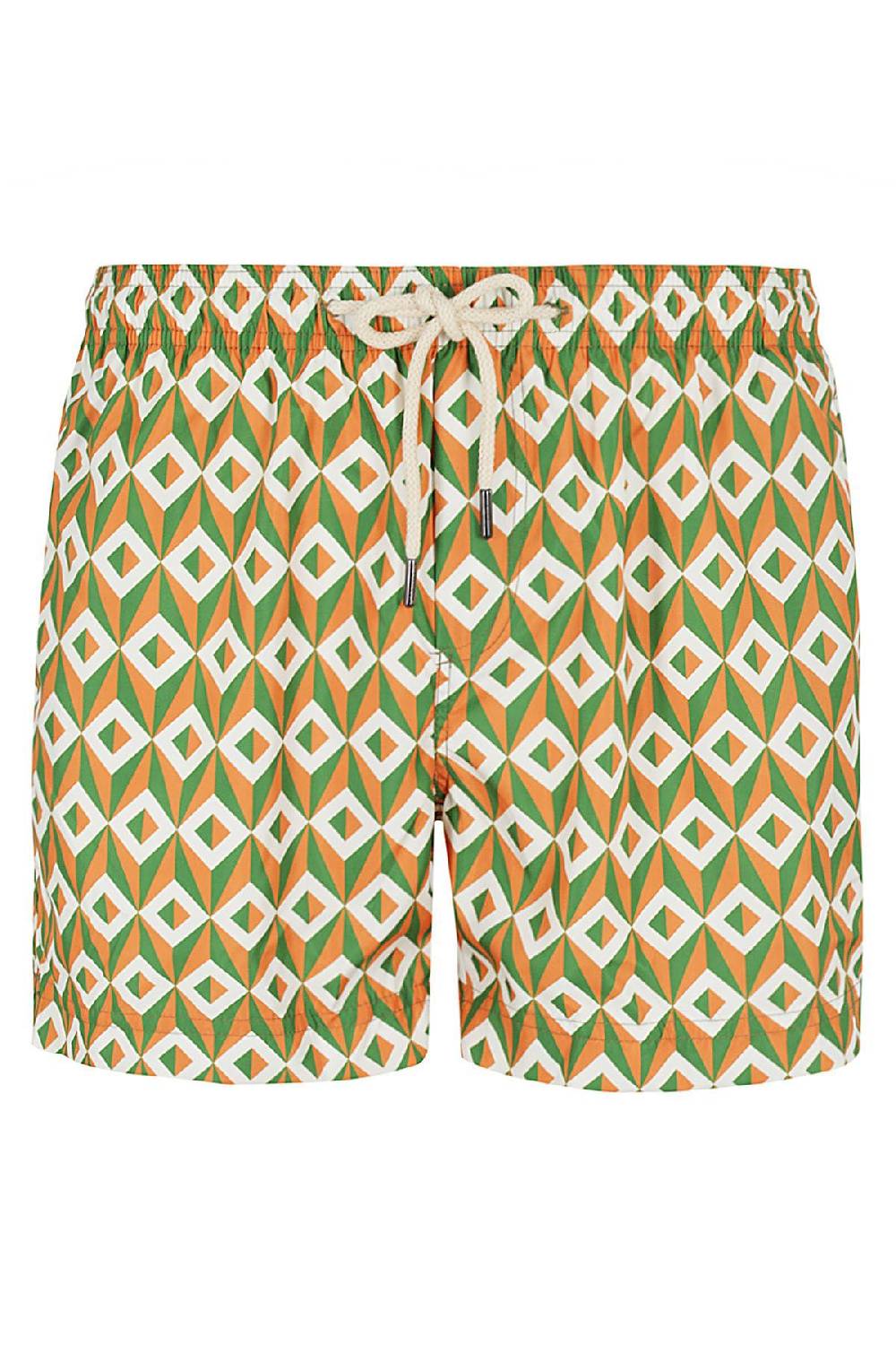 PENINSULA Costume Elastico Arancione Verde